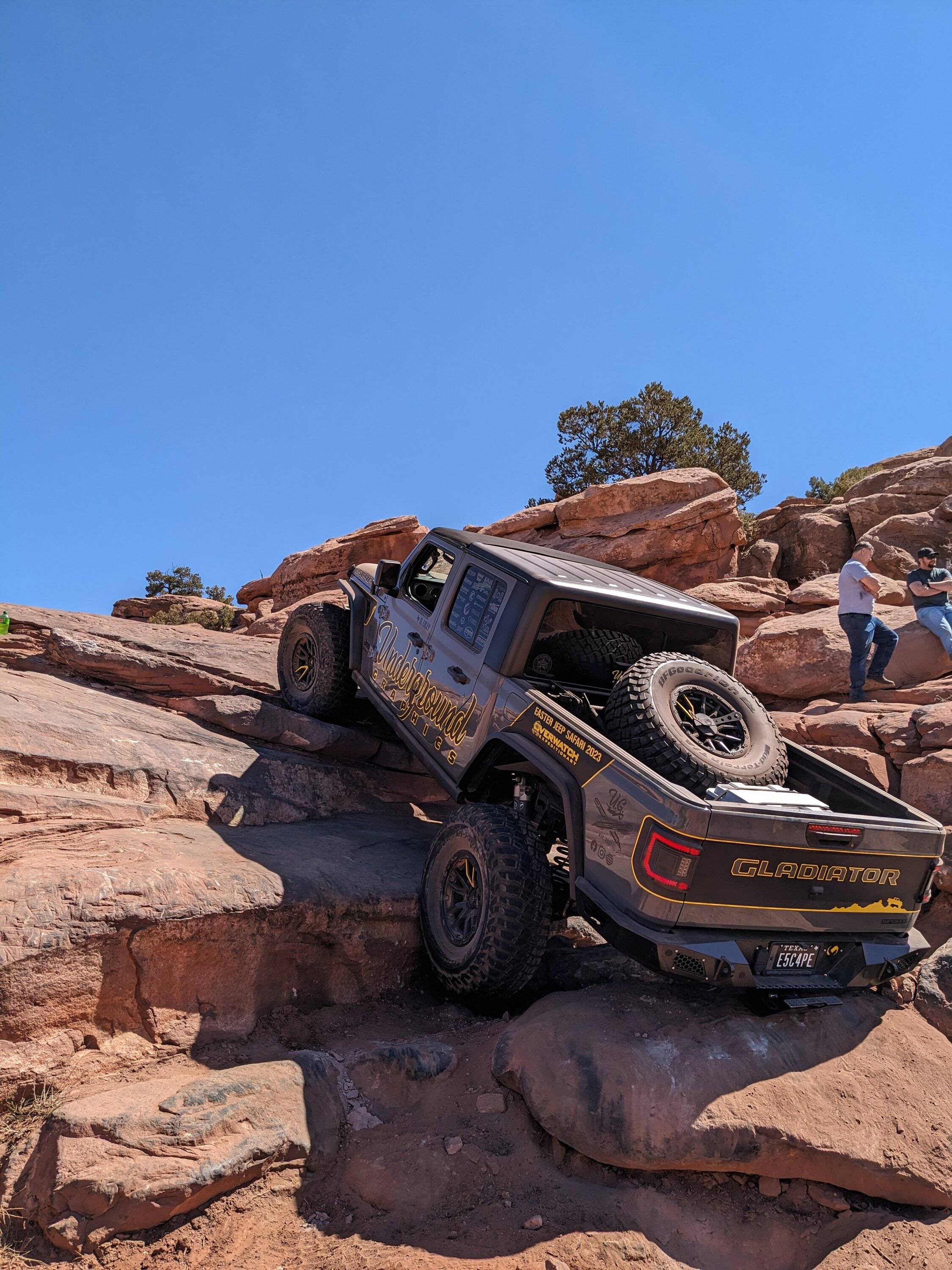 Jeep Gladiator Underground Graphics goes to Moab/EJS 2023 PXL_20230407_180221333