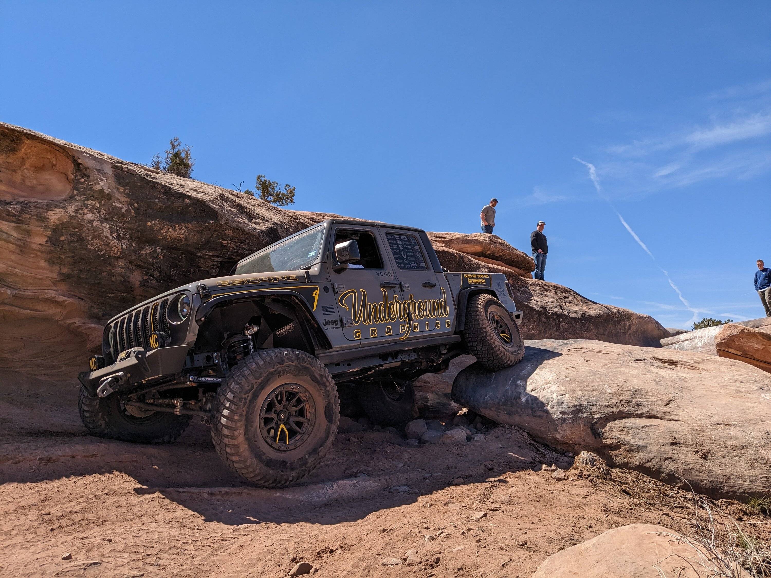 Jeep Gladiator Underground Graphics goes to Moab/EJS 2023 PXL_20230407_185047246