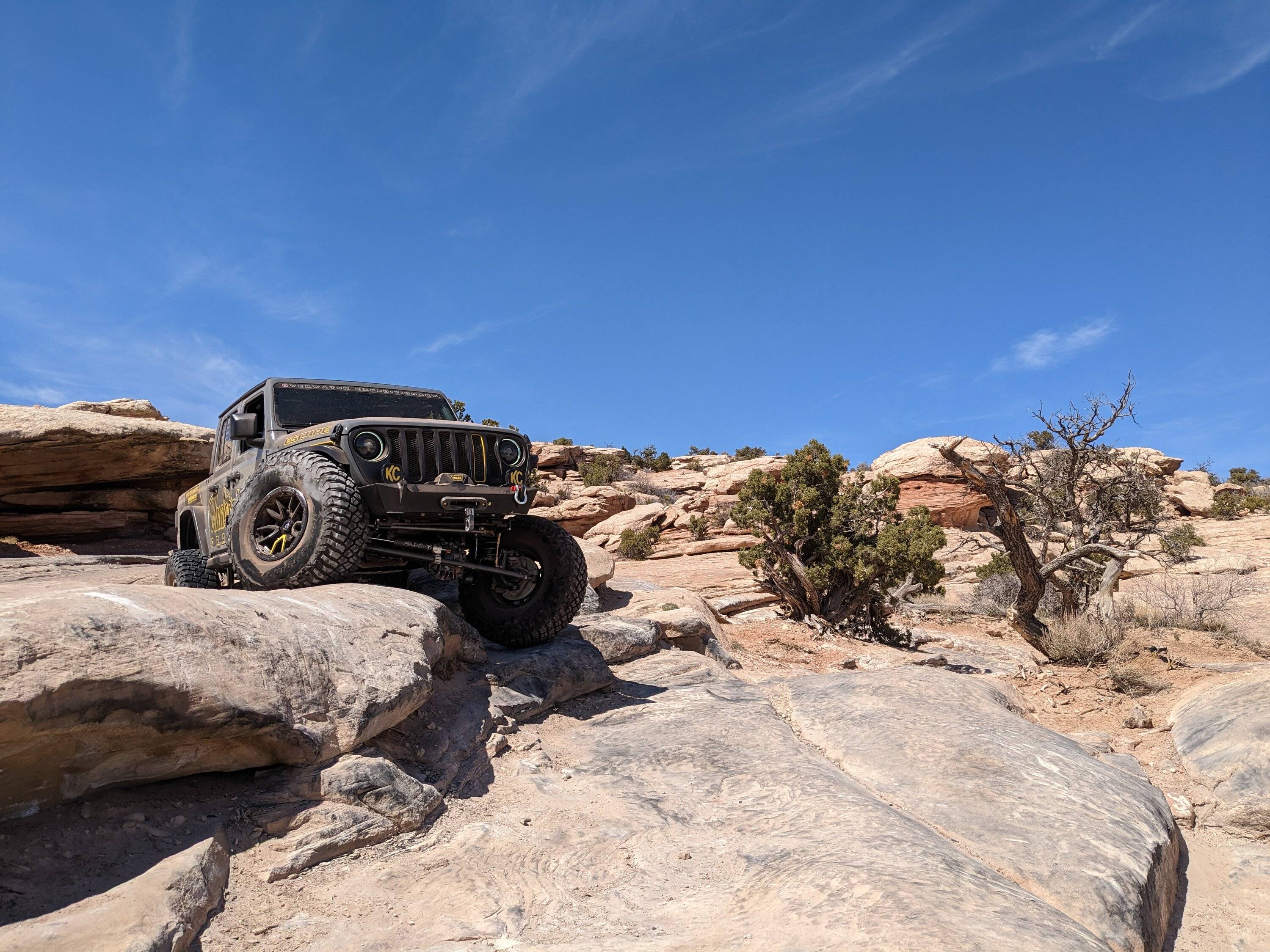Jeep Gladiator Underground Graphics goes to Moab/EJS 2023 PXL_20230407_203425248