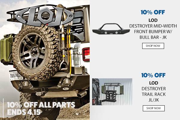 Jeep Gladiator 10% OFF Warn and other hot deals - Northridge4x4 lod_lastchance