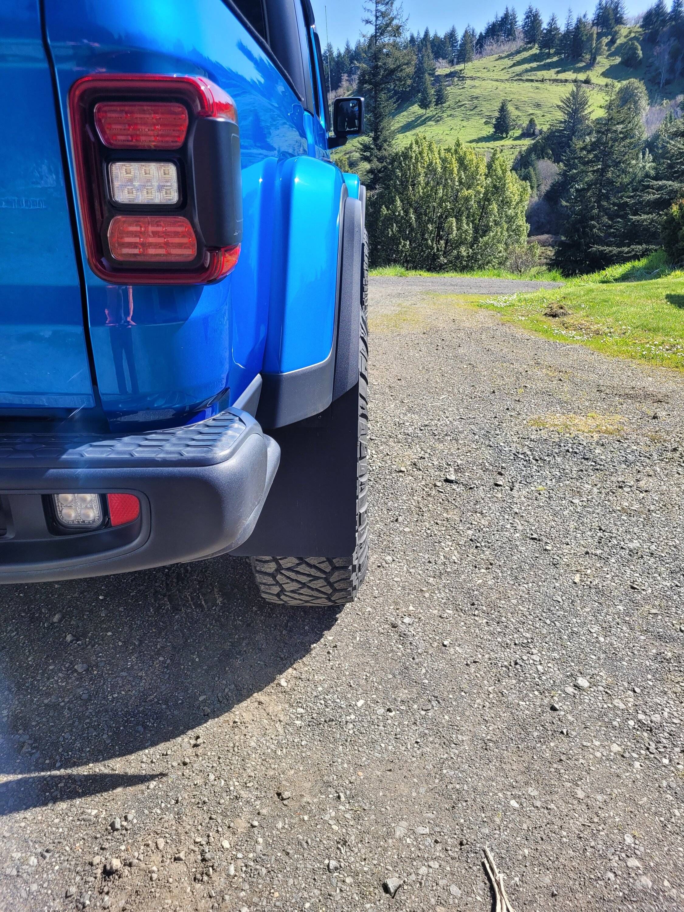 Jeep Gladiator Xtreme Recon Fender Extension Instsalled 20230414_102816