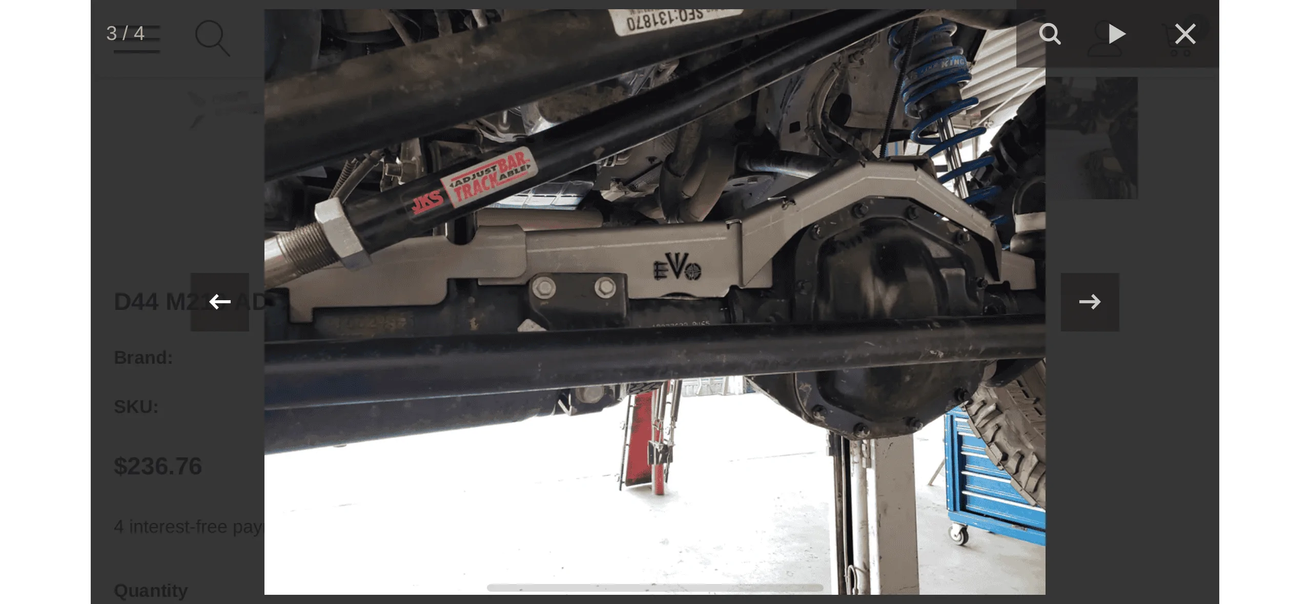 Jeep Gladiator Front axle truss options IMG_3017