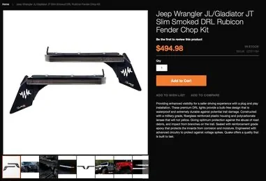 Jeep Gladiator Rubicon Fenders & Quake LED Fender Chop Kit - $450 obo 1A0190C8-2A17-4D85-B77E-B0593610485D