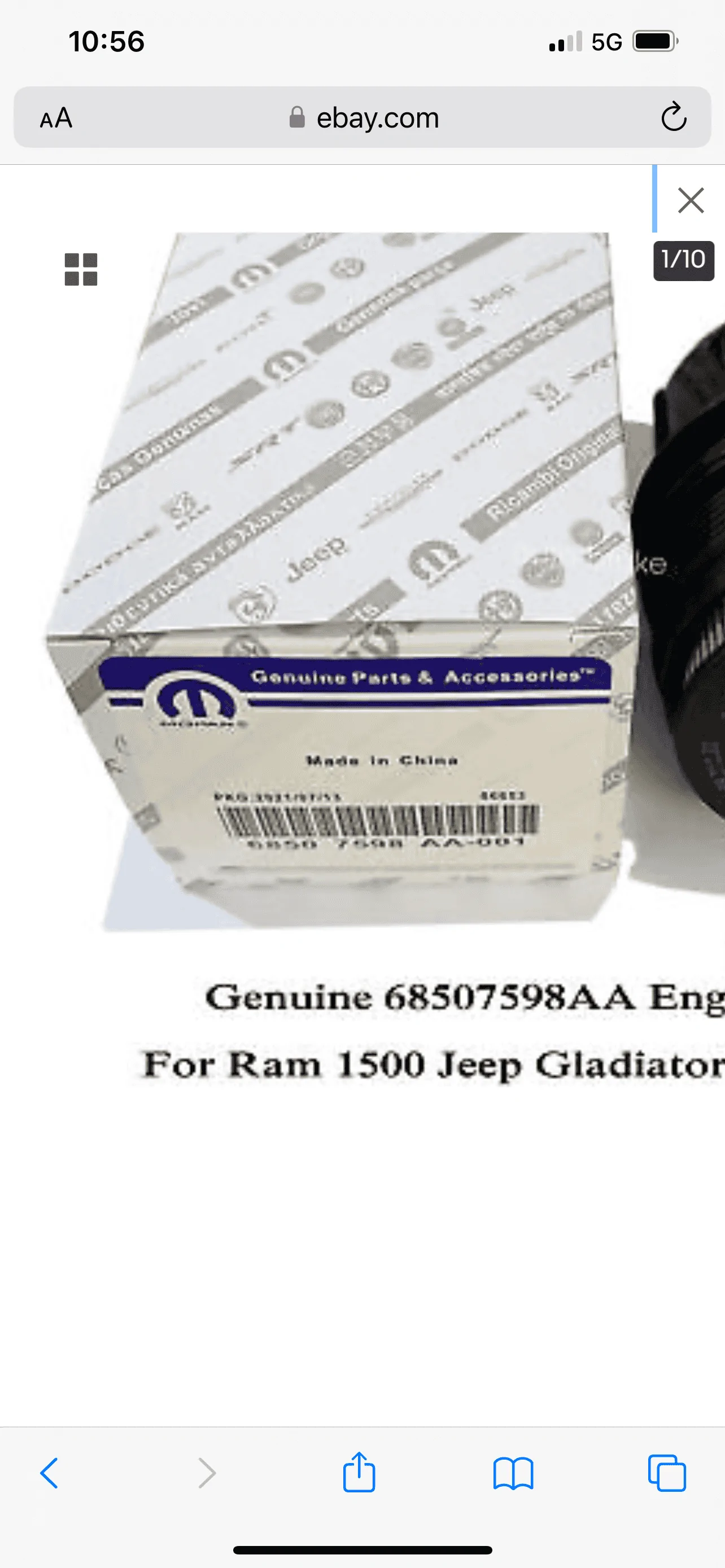 Jeep Gladiator Doing my own oil change 07065FDA-B787-4B12-A3CB-842415178E3B