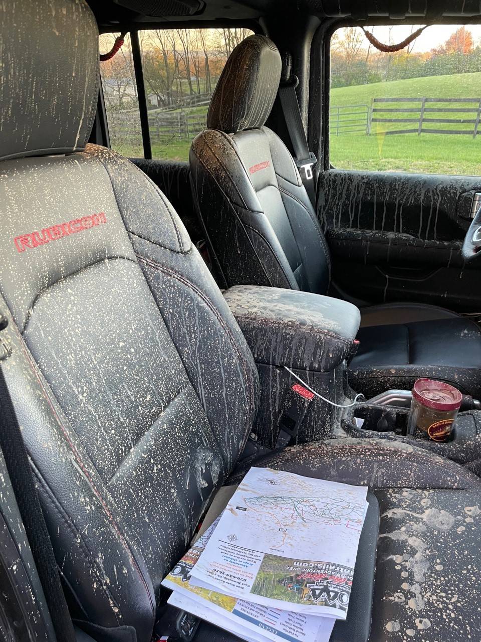 Jeep Gladiator She got to stretch her legs today interiormud