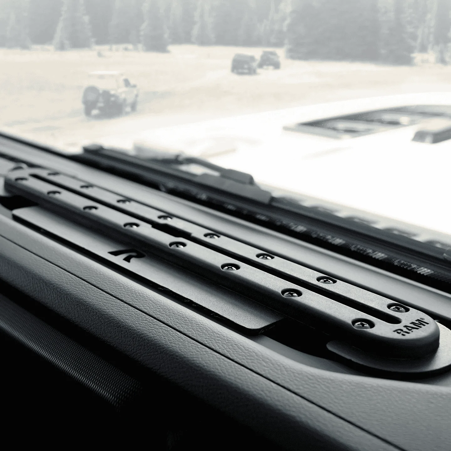 Jeep Gladiator There's a Clever Phone Mount 1681764854476