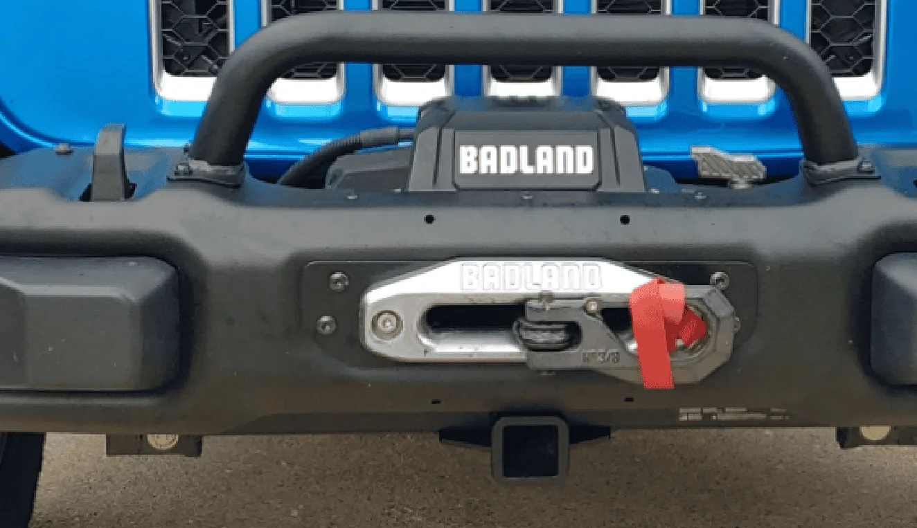 Jeep Gladiator Front license plate state and winch bumper 1681772204047
