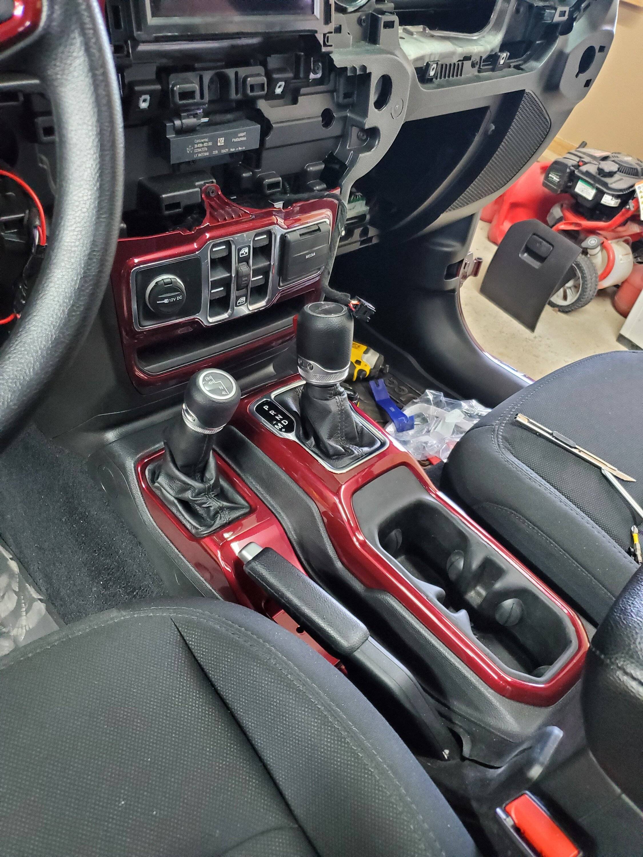 Jeep Gladiator Finally Got to the Interior Paint Job on My Gladiator Willys 20230416_101212