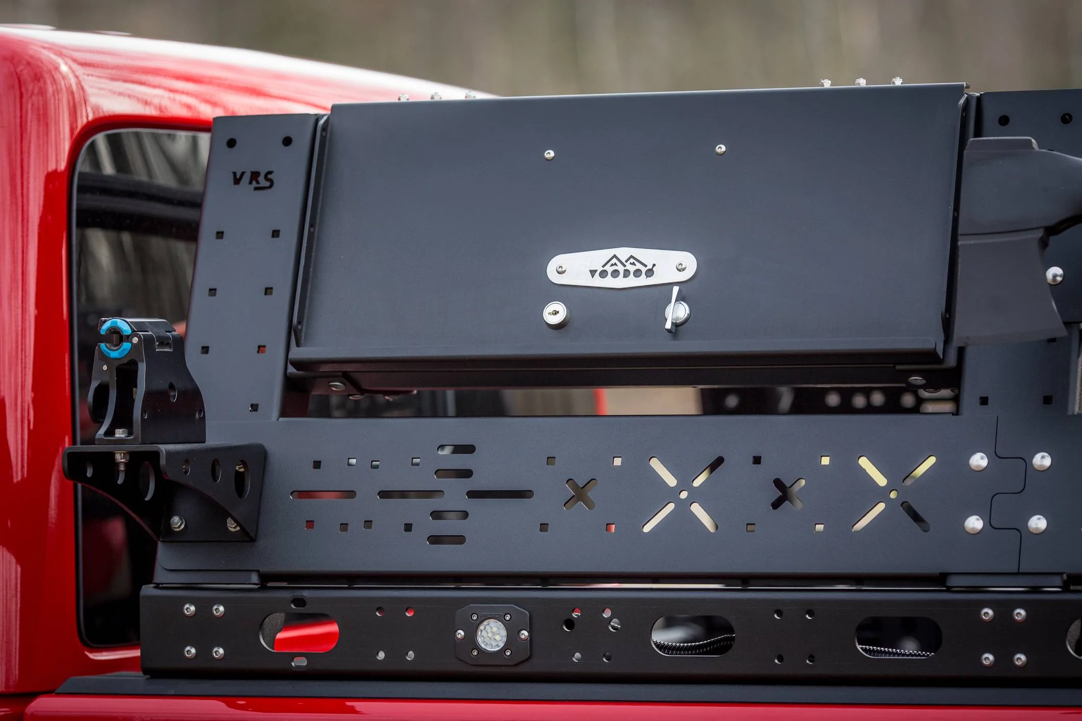 Jeep Gladiator Brand New VRS Bed Rack System by KB Voodoo! (photo heavy) VRS Gear Locker -1