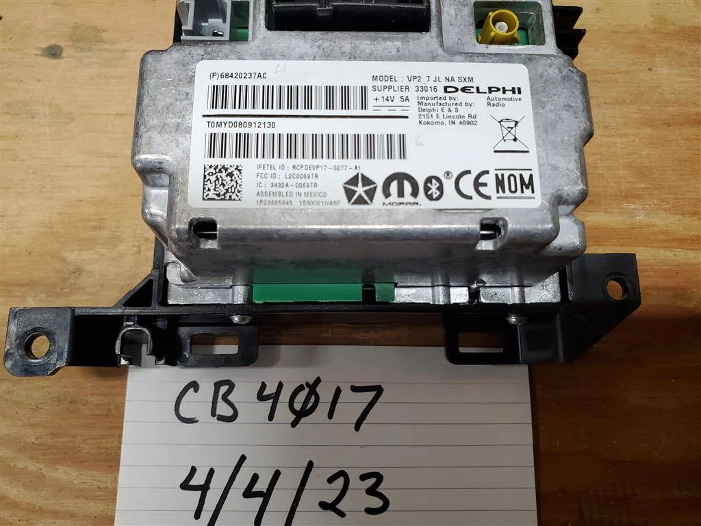 Jeep Gladiator 7" Uconnect with Sirius, bezel, unlock code. Dual Zone HVAC controls.  Prices lowered. 20230404_133048 (Medium)