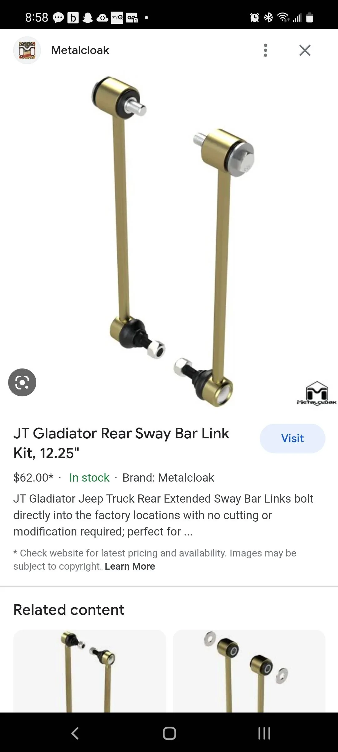 Jeep Gladiator Rear Swaybar Links Screenshot_20230418_205805_Samsung Internet