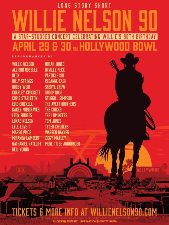 Jeep Gladiator O willie-nelson-90-poster