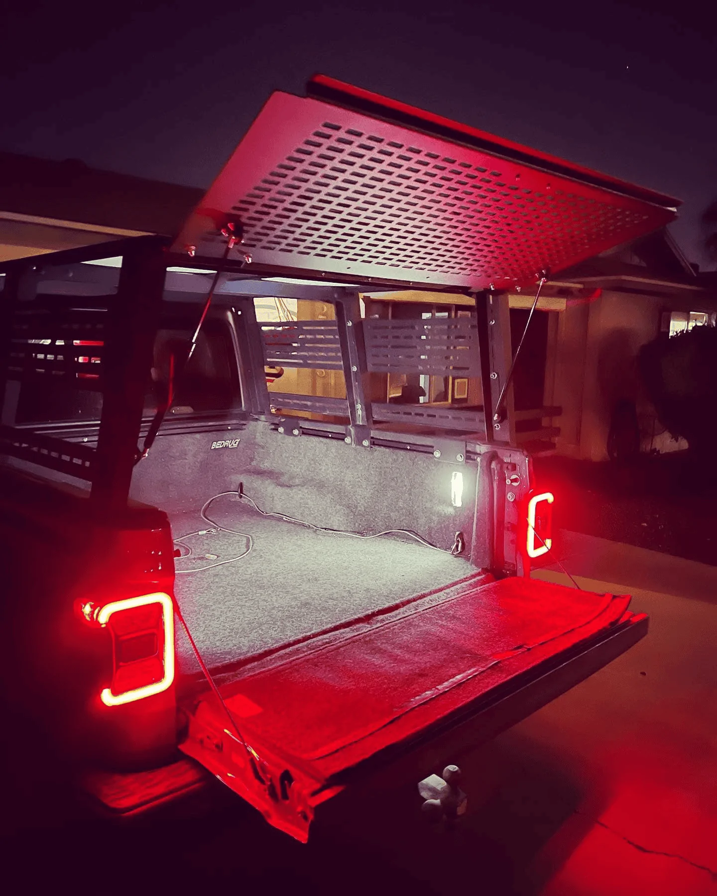 Jeep Gladiator Rebel Off Road XPLOR Rack Install + Dog Box Project 1681918744518