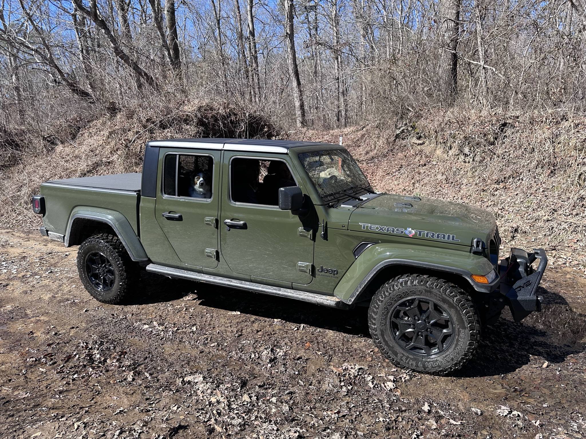 Jeep Gladiator What a Difference a Day Made For Our Texas Trail Gladiator! IMG_0354