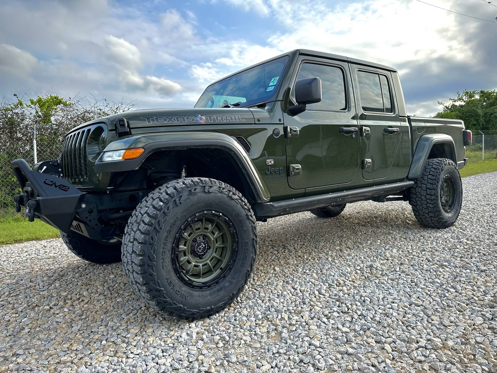 Jeep Gladiator What a Difference a Day Made For Our Texas Trail Gladiator! IMG_1767