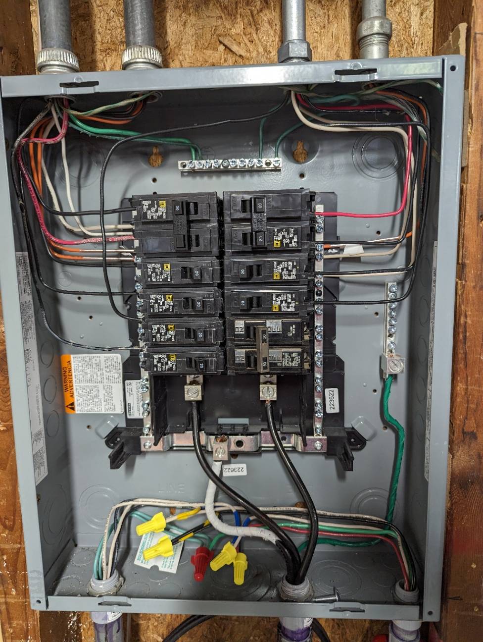 Jeep Gladiator Buying a Level 2 charger showed me a panel problem..... PXL_20230419_205141729.MP