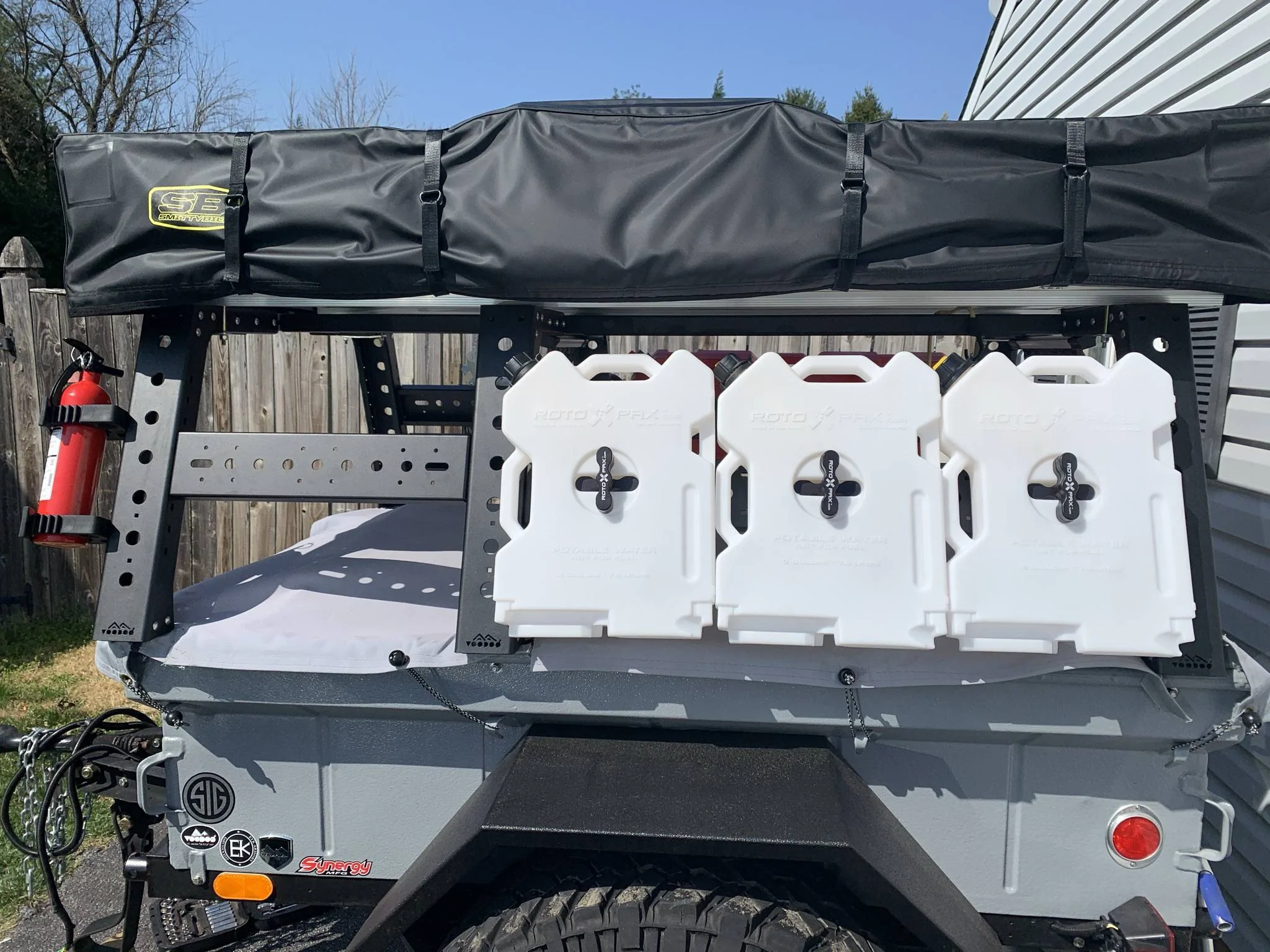 Jeep Gladiator New KbVoodoo VRS rack installed photos & feedback BC092C51-253D-4552-B2D9-C1F1400F1FAF
