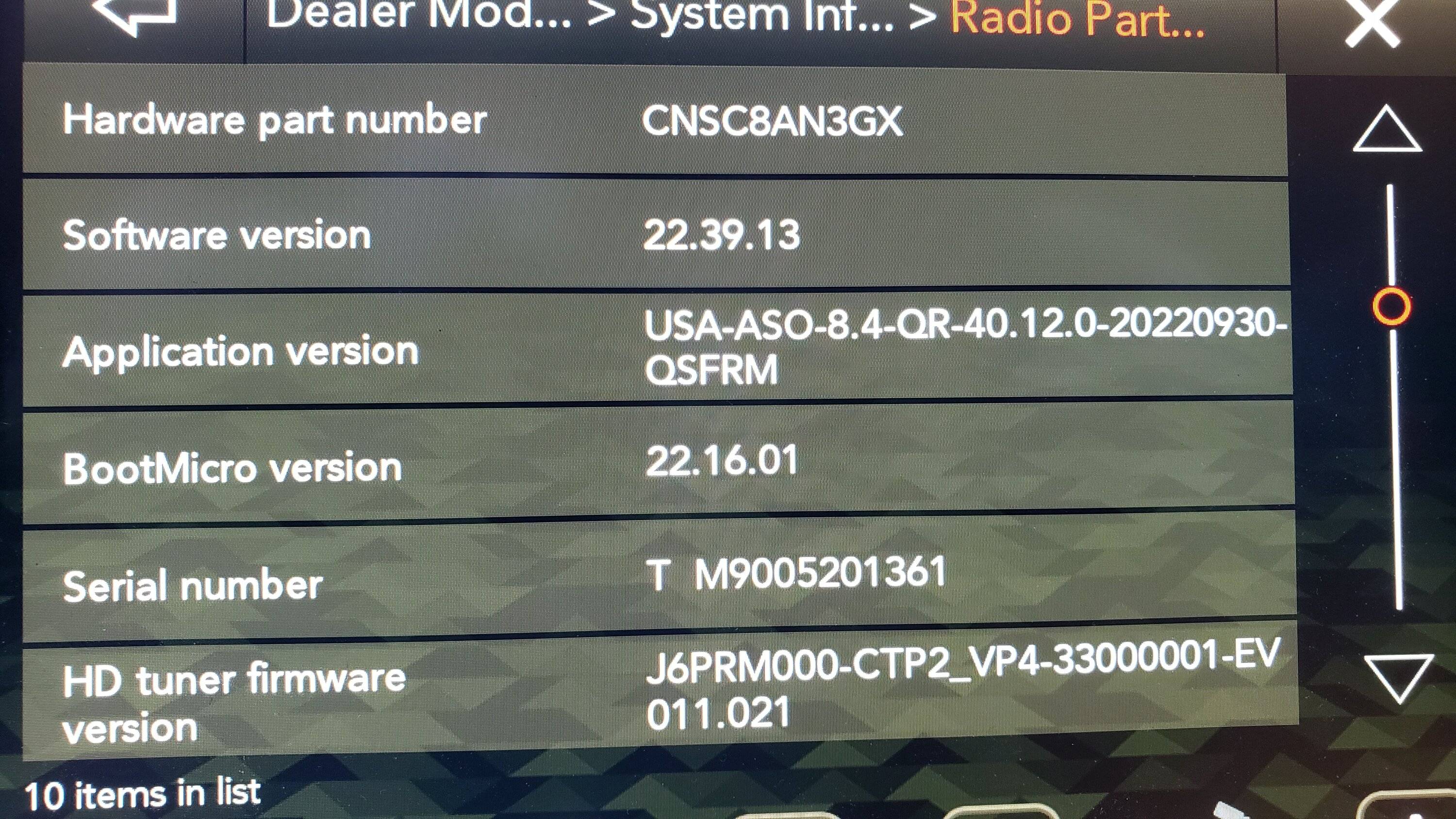 Jeep Gladiator New Gladiator Software Update Prompt 20230420_104529