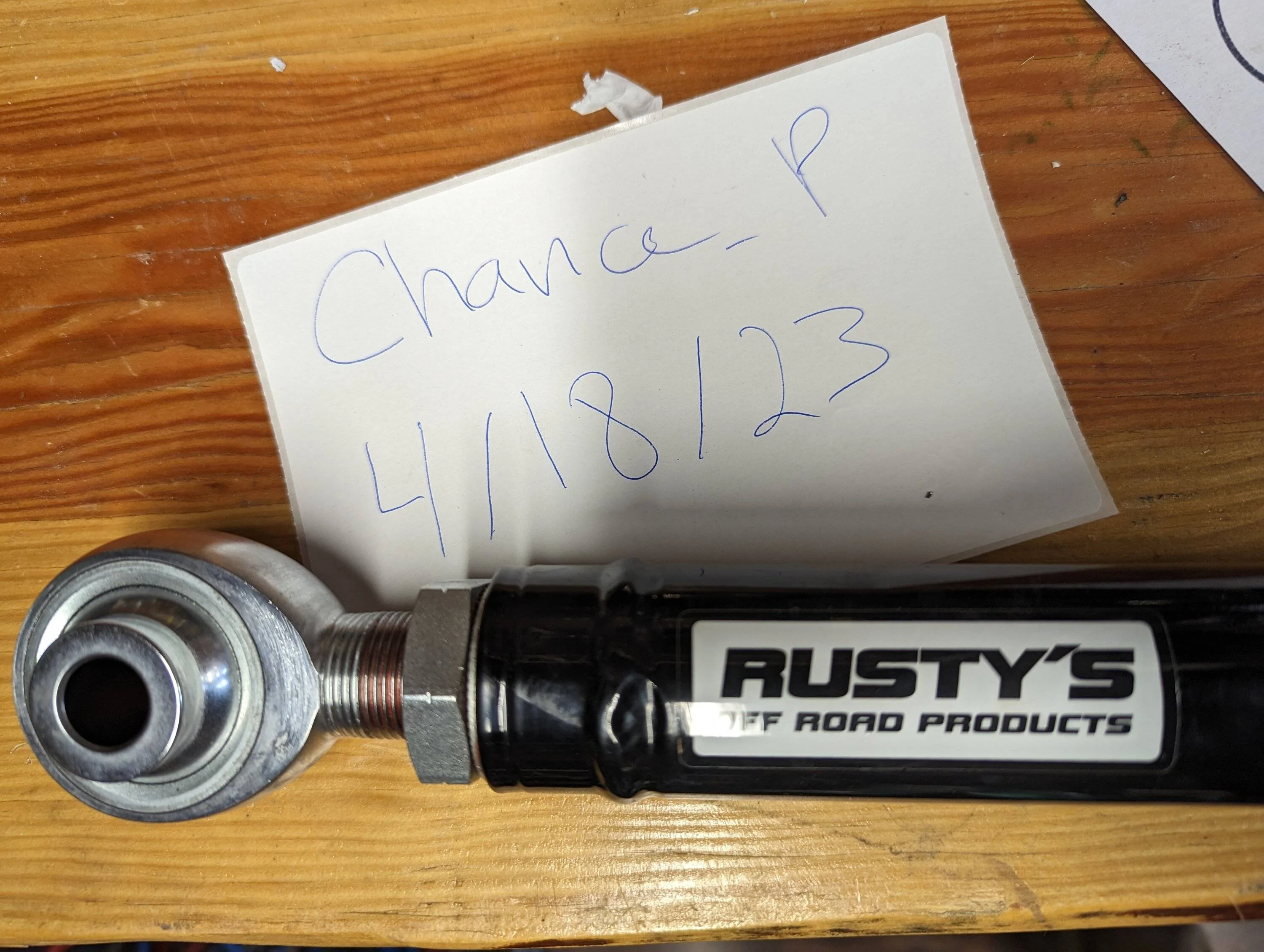Jeep Gladiator Rusty's front track bar $160 shipped PXL_20230418_232810281