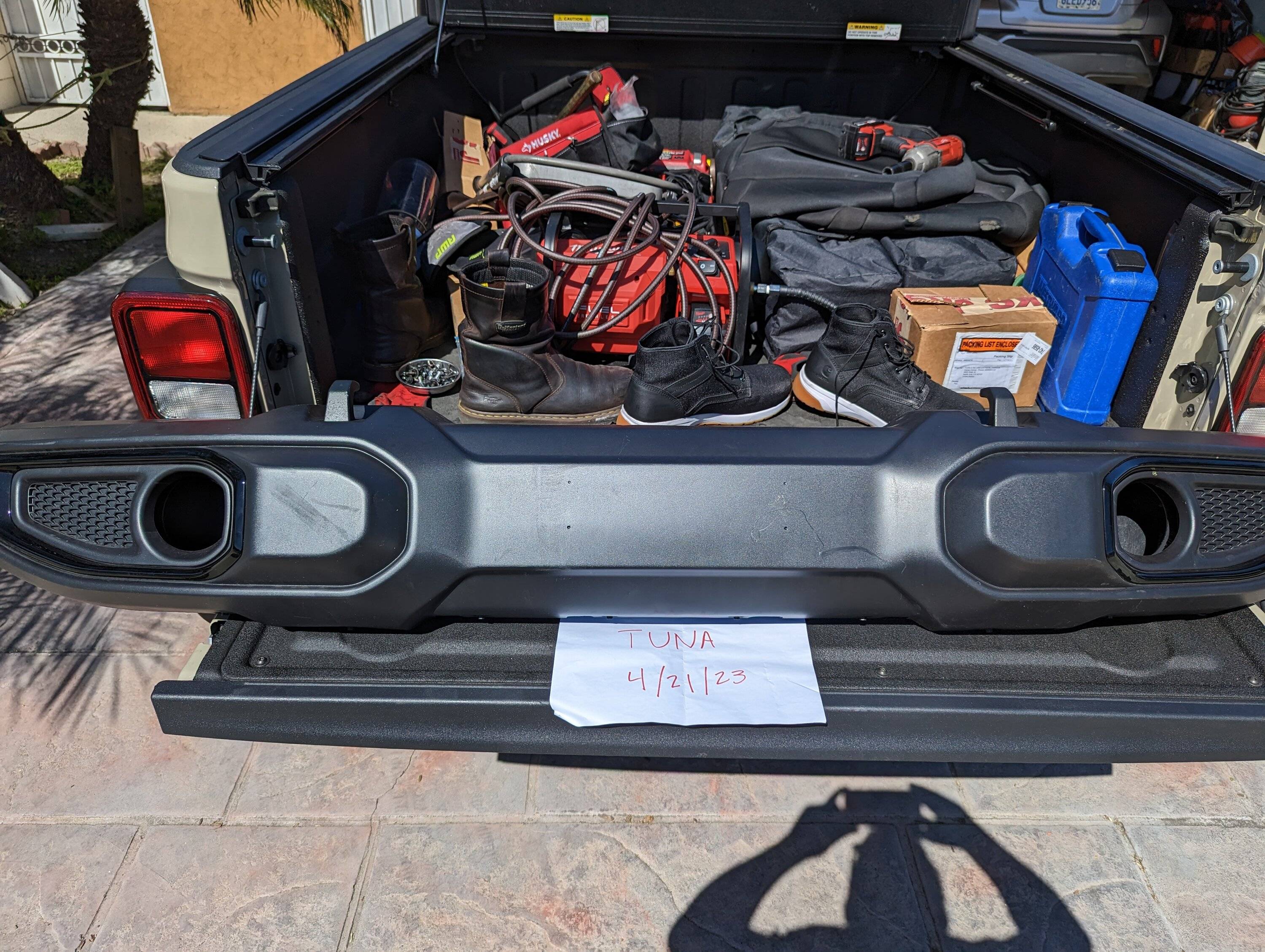 Jeep Gladiator Front Willys bumper $100 PXL_20230421_171000002