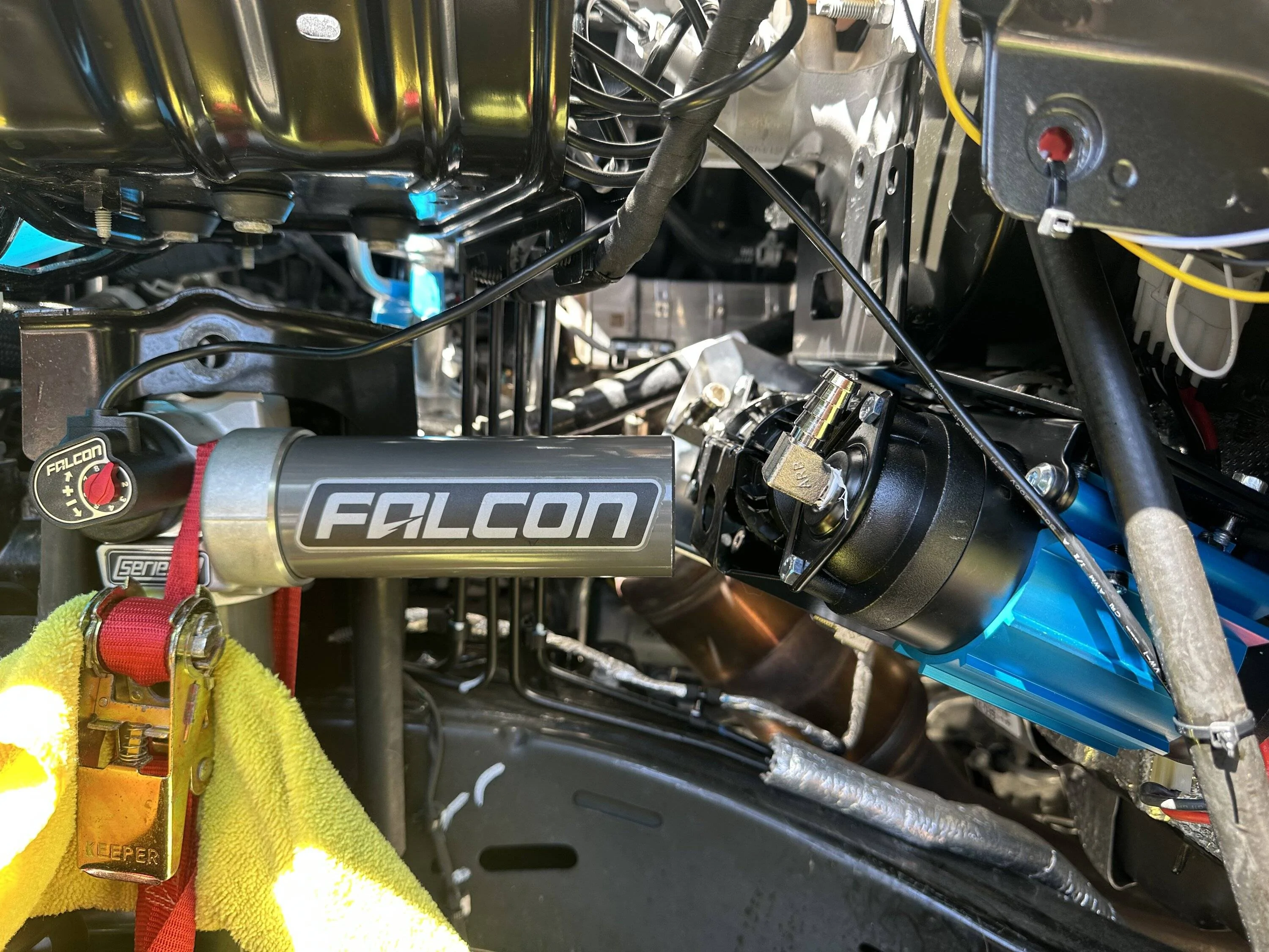Jeep Gladiator Grimm off-road Arb compressor + Falcon 3.3 piggy back shock install 24C56A9A-2B12-4AC7-A270-B72981B5870D