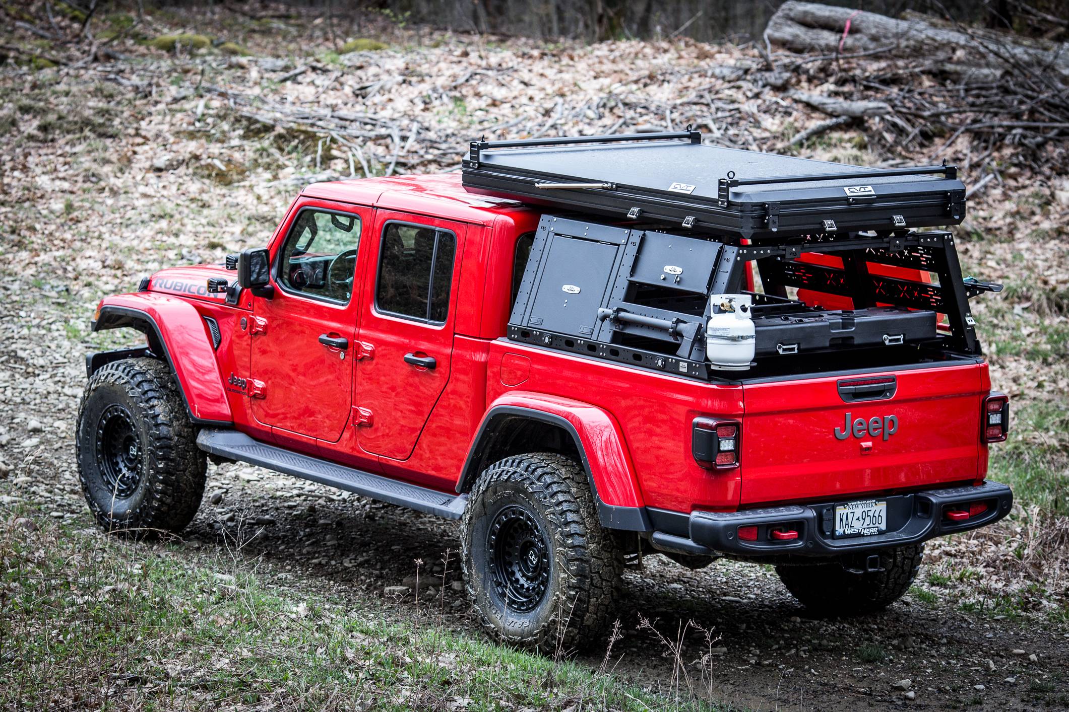 Jeep Gladiator Brand New VRS Bed Rack System by KB Voodoo! (photo heavy) Gladiator 22 inch Mt Hood -10