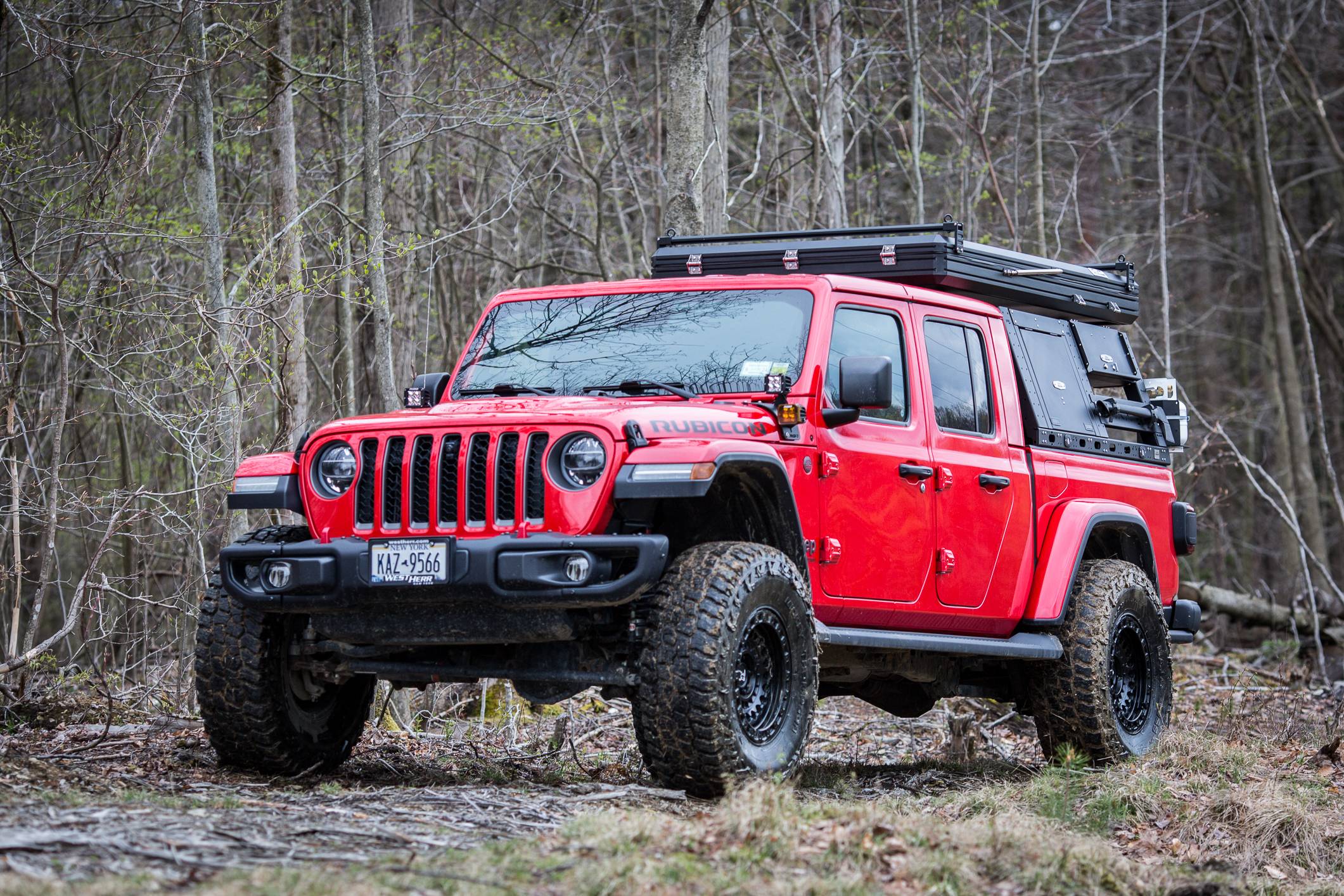 Jeep Gladiator Brand New VRS Bed Rack System by KB Voodoo! (photo heavy) Gladiator 22 inch Mt Hood -18