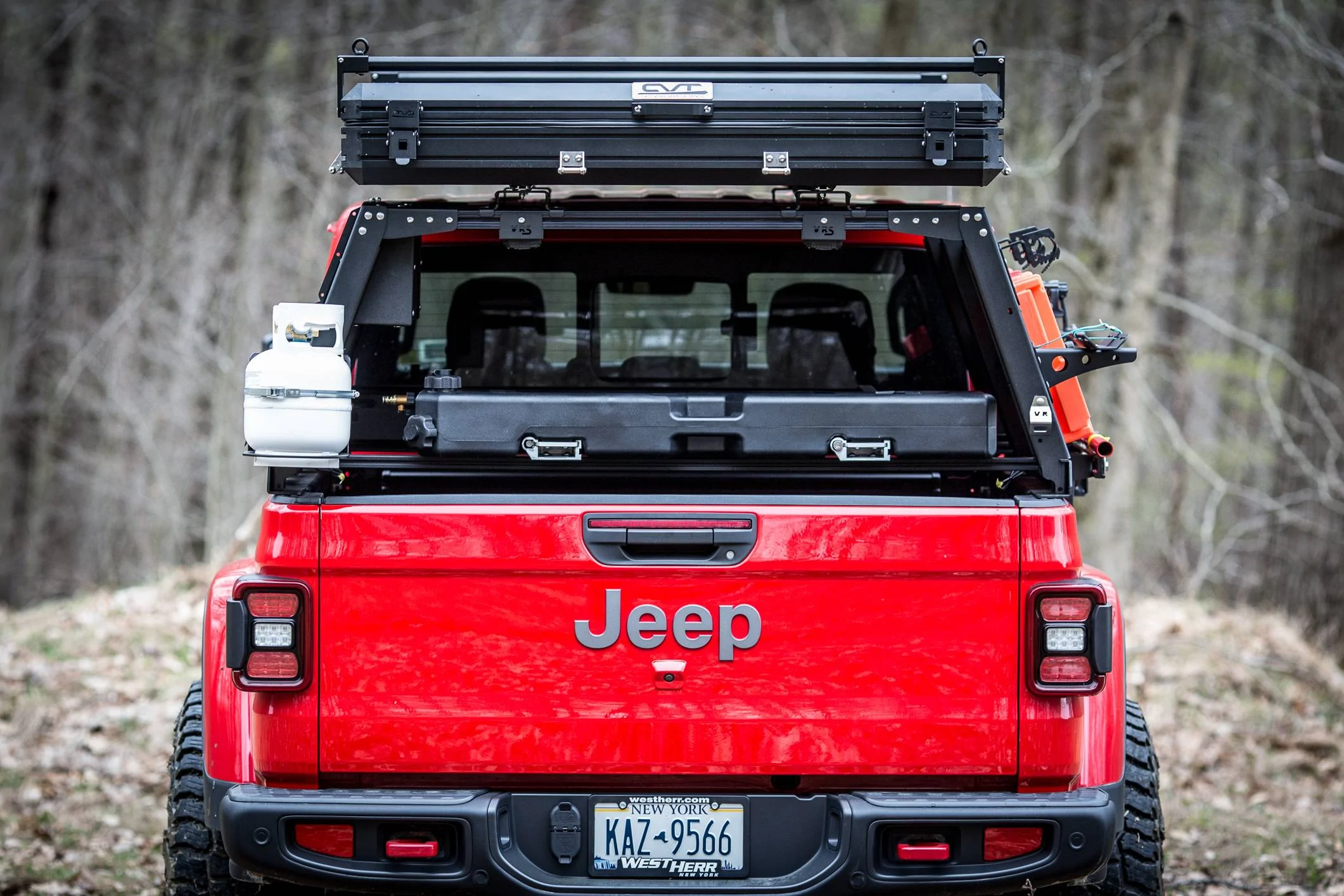 Jeep Gladiator Brand New VRS Bed Rack System by KB Voodoo! (photo heavy) Gladiator 22 inch Mt Hood -4