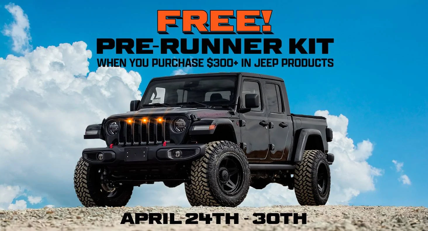 Jeep Gladiator ORACLE LIGHTING: ENTER CODE FREEPRERUNNER AT CHECKOUT free-prerunner-promo-email (2)