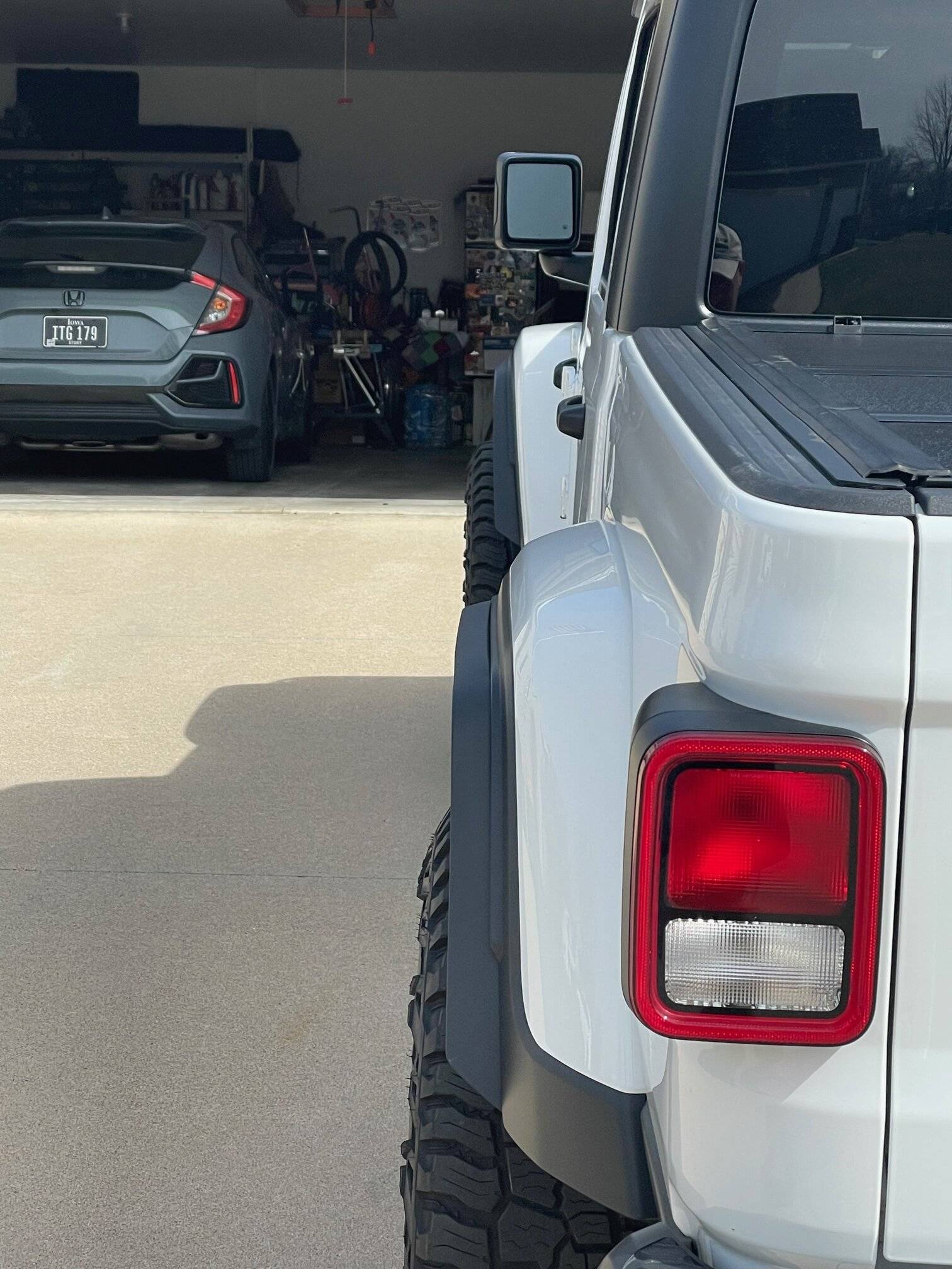 Jeep Gladiator Xtreme Recon Fender Extension Instsalled IMG_7817