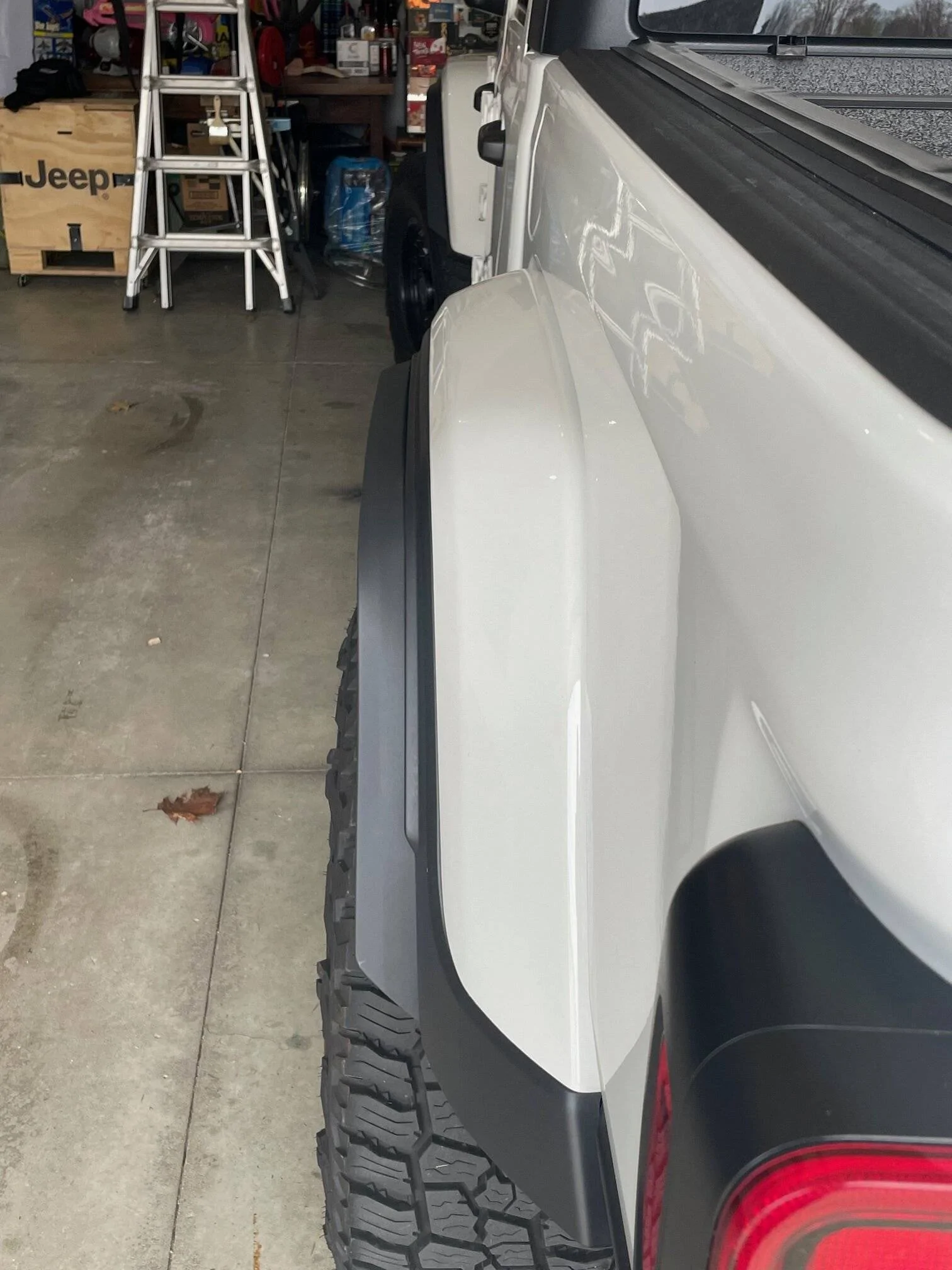 Jeep Gladiator Xtreme Recon Fender Extension Instsalled IMG_7864