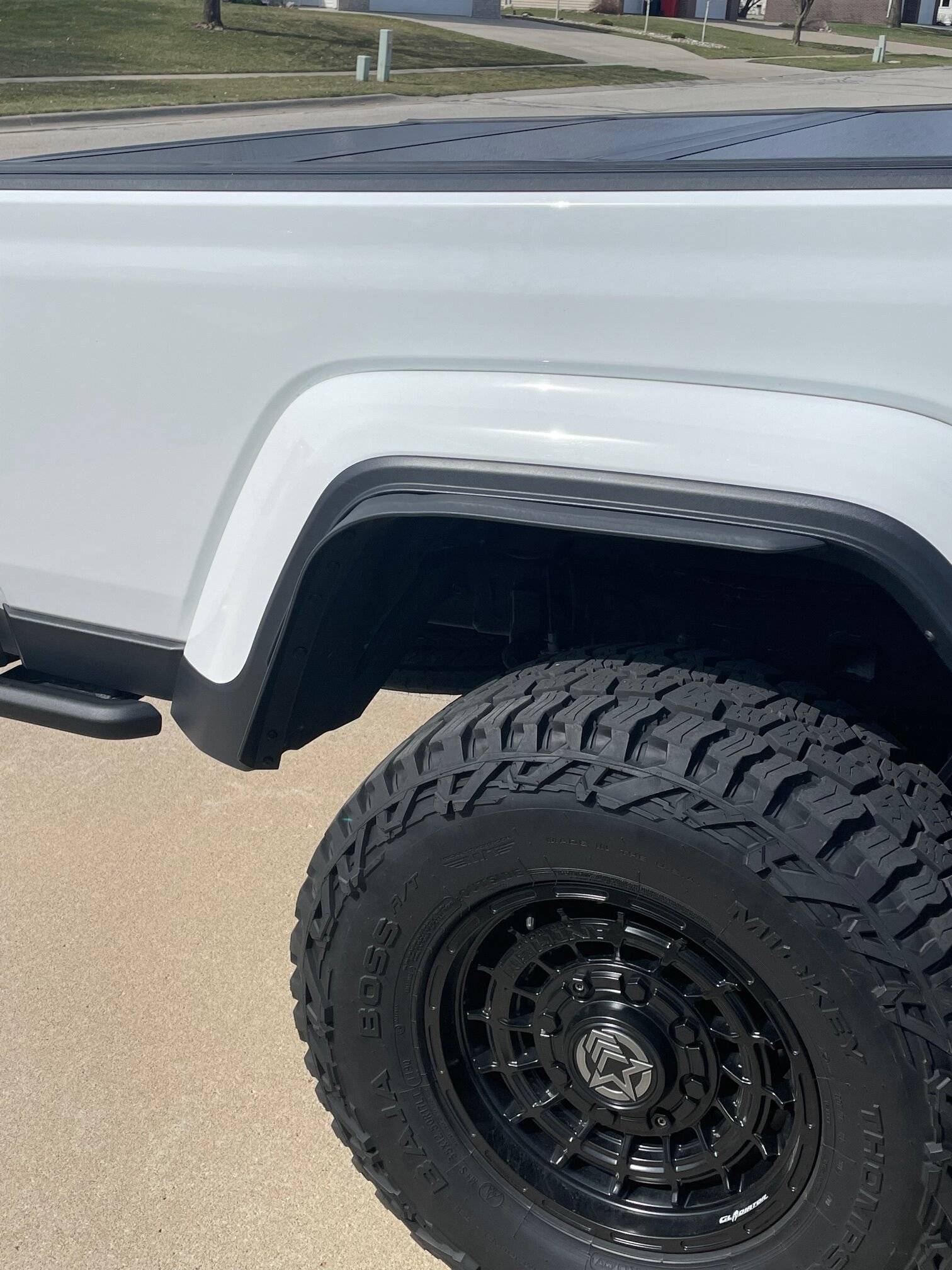 Jeep Gladiator Xtreme Recon Fender Extension Instsalled IMG_7819
