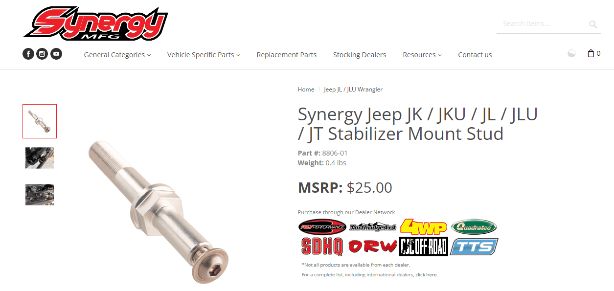Jeep Gladiator Fox 2.0 ATS and relocation 1682369816579