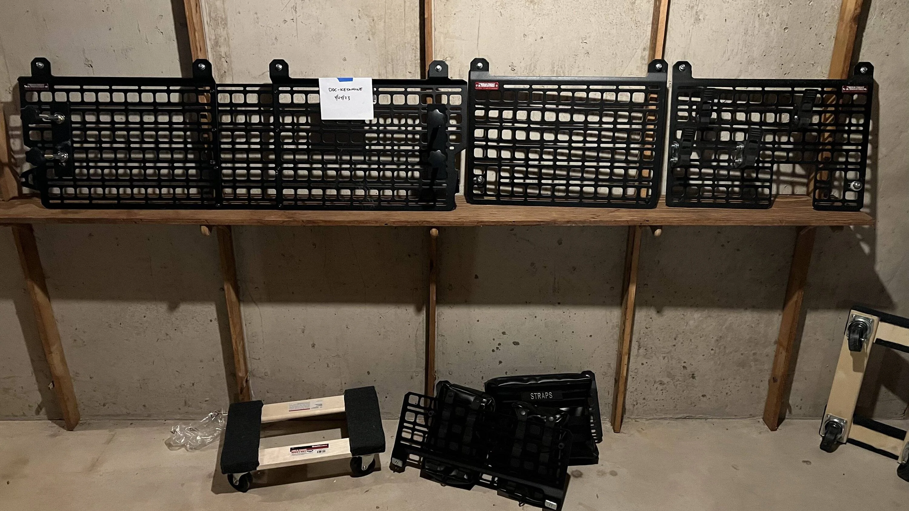 Jeep Gladiator Builtright bedside MOLLE rack panel system - both sides and cab wall E8E370DD-1723-4986-9444-619B5882BC14