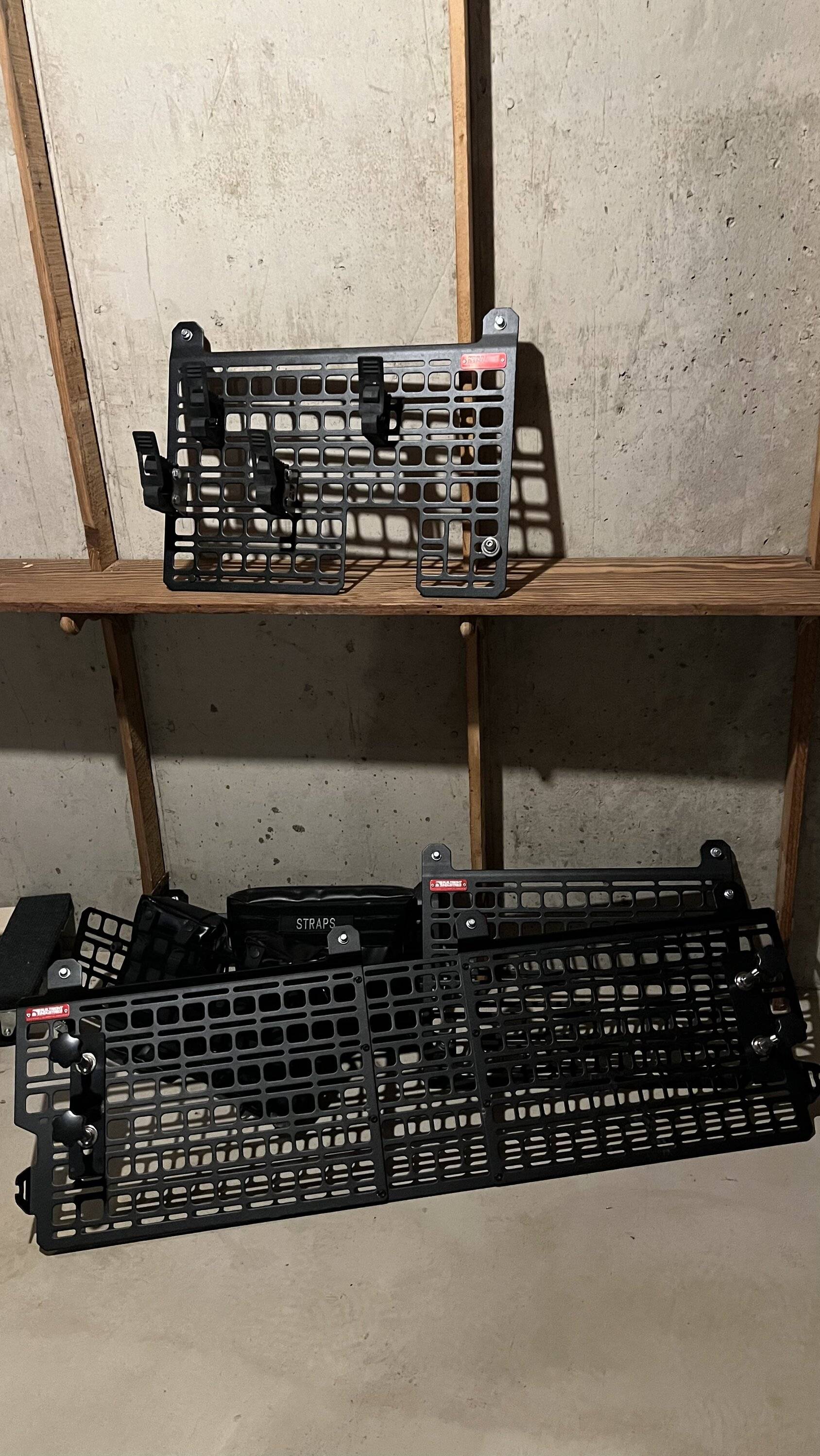 Jeep Gladiator Builtright bedside MOLLE rack panel system - both sides and cab wall 91A60622-51DE-4E0D-8F84-B11717B7903A