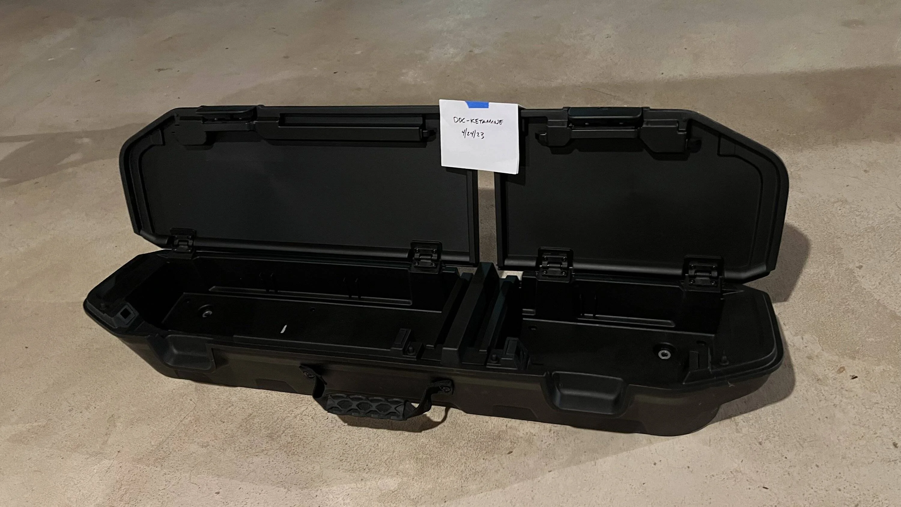 Jeep Gladiator Lockable under seat storage bin E4F3ECFE-24F4-4ED8-B695-A83B57E429E3