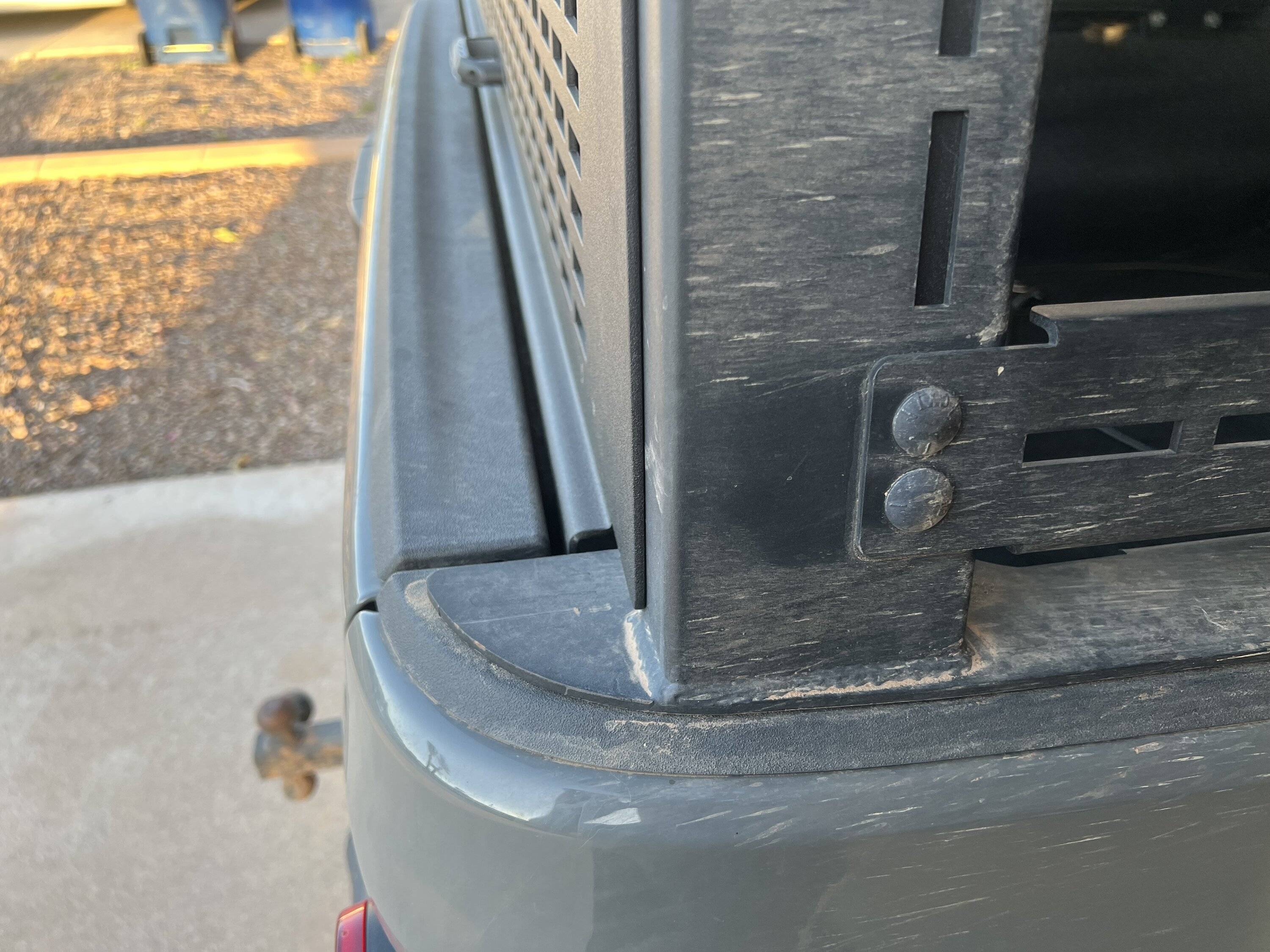 Jeep Gladiator Rebel Off Road XPLOR Rack Install + Dog Box Project IMG_3823