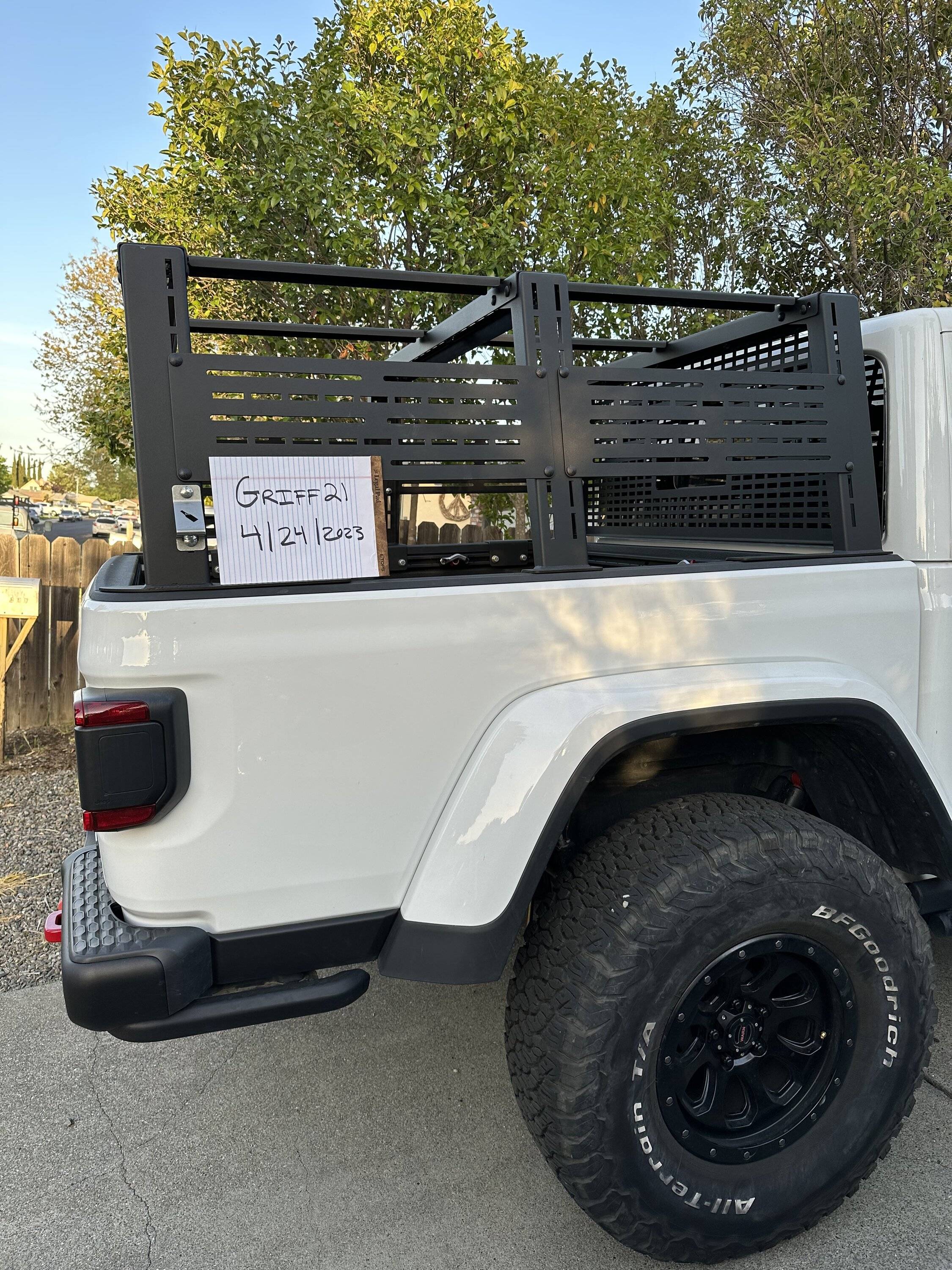 Jeep Gladiator Rebel Offroad Full Height Rack $1200 OBO 3F38604F-698C-4526-B4CE-E3BD7CBC3525