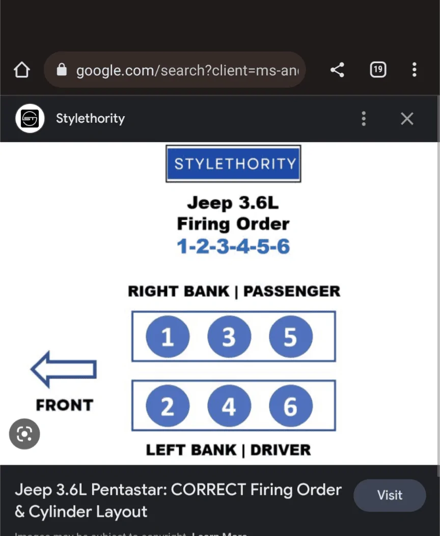 Jeep Gladiator HELP!  Do you need to take intake plenum off to swap coil packs? Screenshot_20230426-184816
