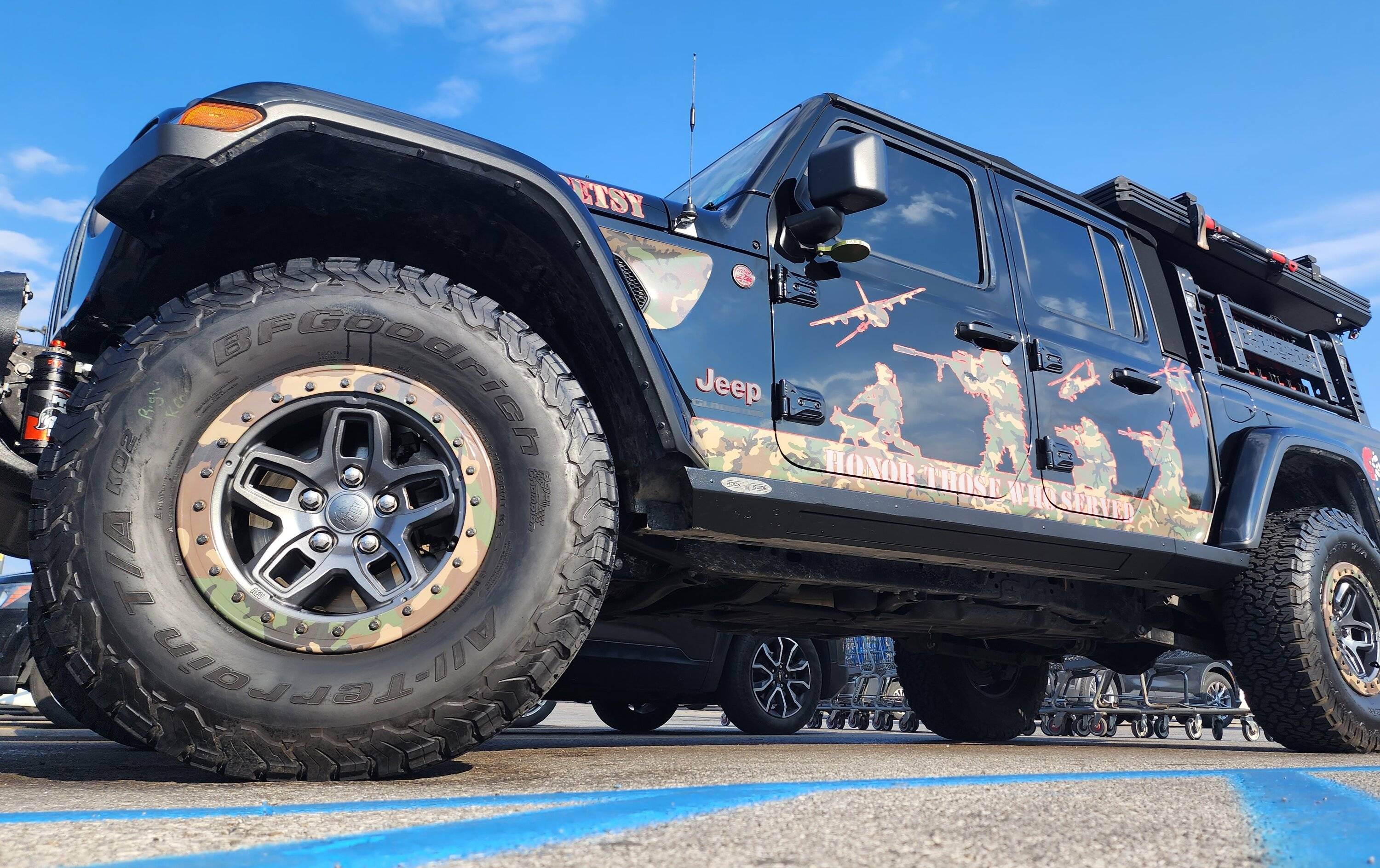 Jeep Gladiator "Betsy" The Memorial Gladiator IMG_20230425_180651_550