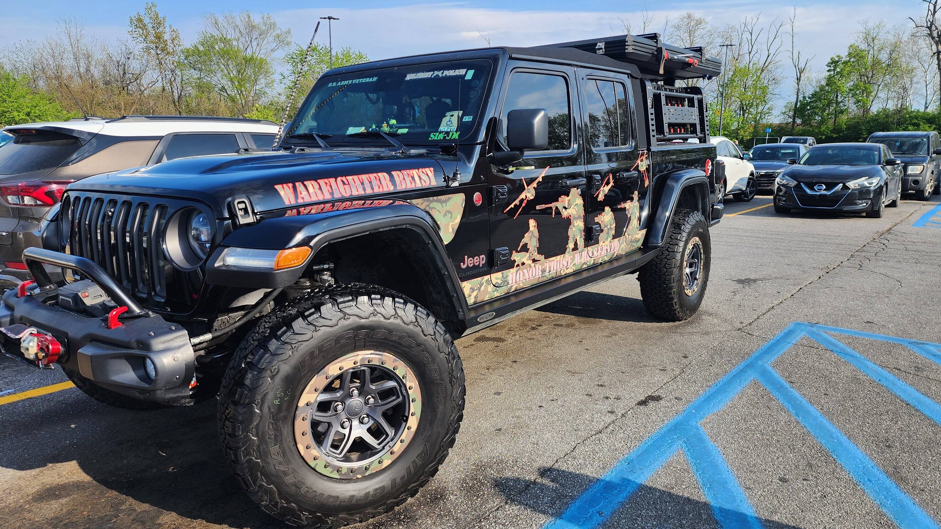 Jeep Gladiator "Betsy" The Memorial Gladiator 20230425_175957
