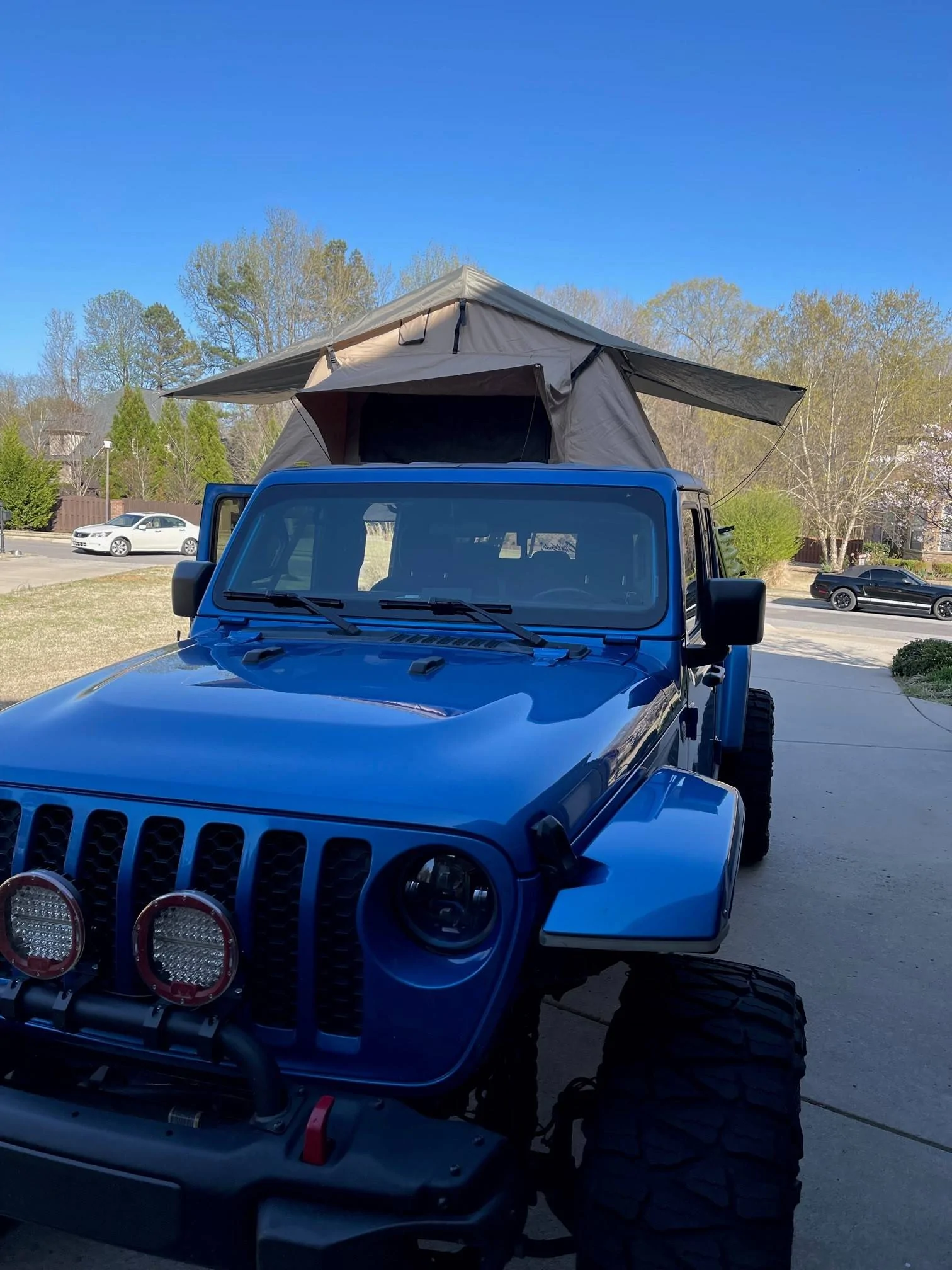 Jeep Gladiator Anyone with Method 17x9 -38 with 37" tires? Tent JT
