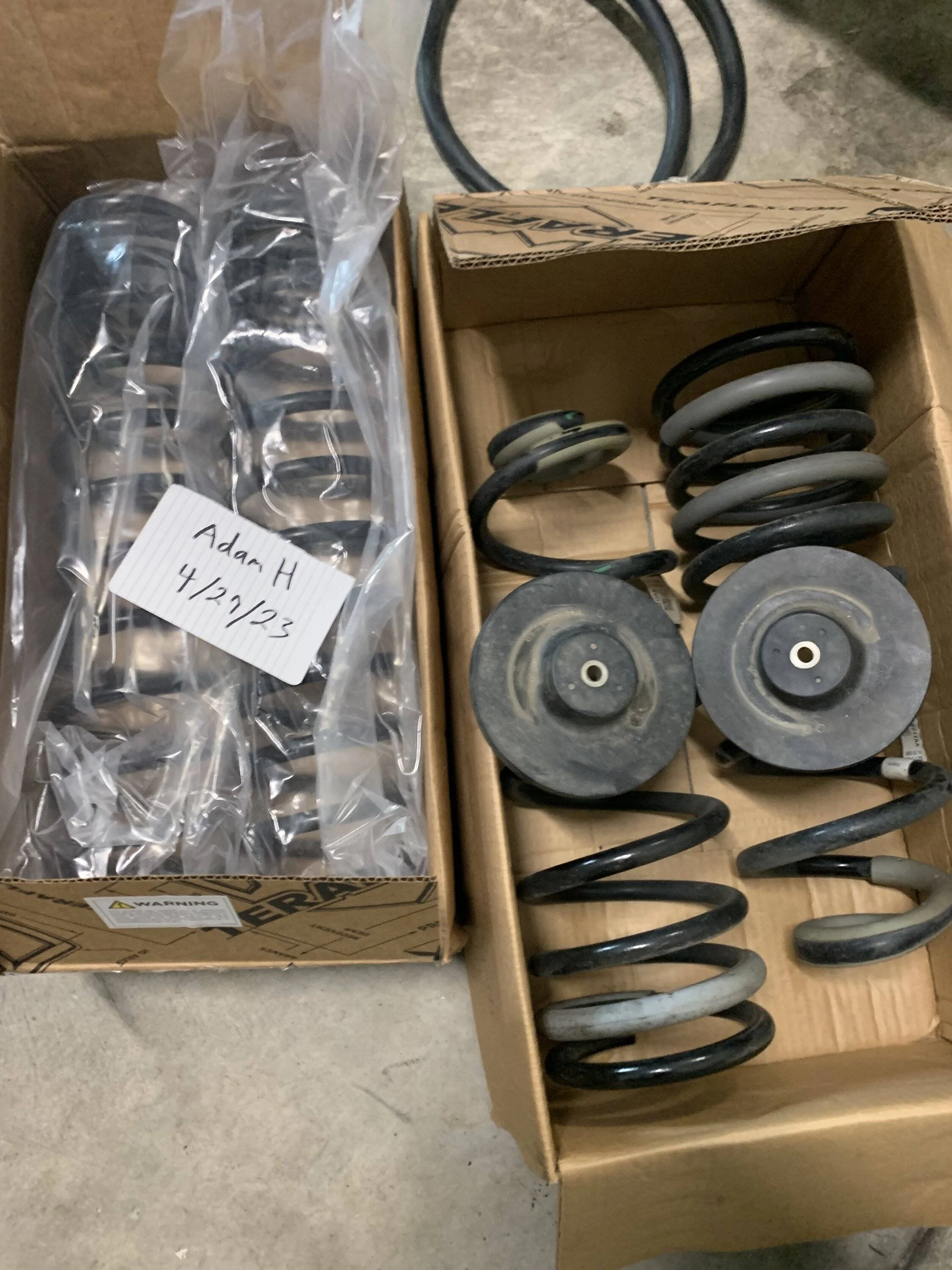 Jeep Gladiator Teraflex 2.5” springs IMG_5494
