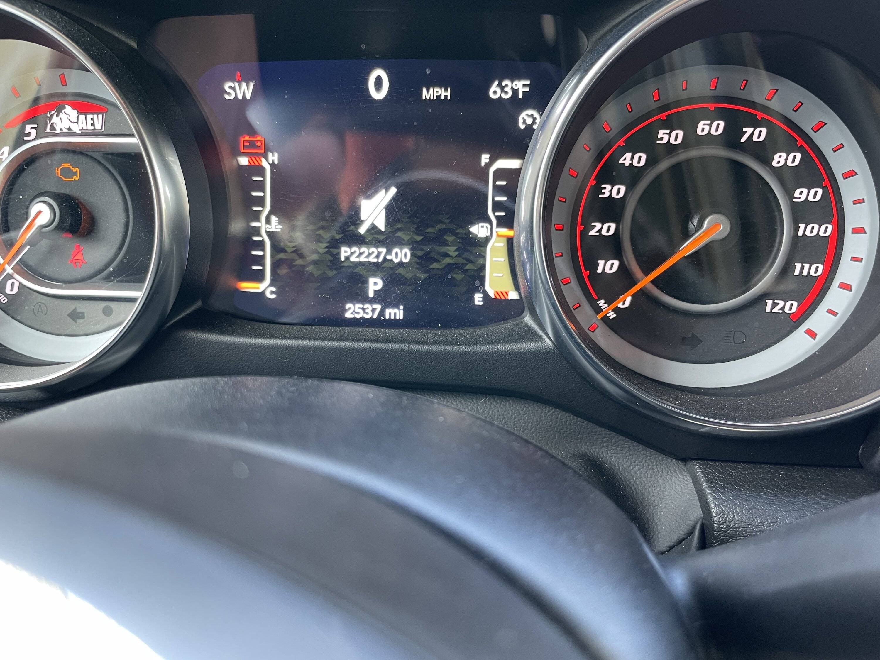 Jeep Gladiator TCS light limp mode and codes IMG_2688