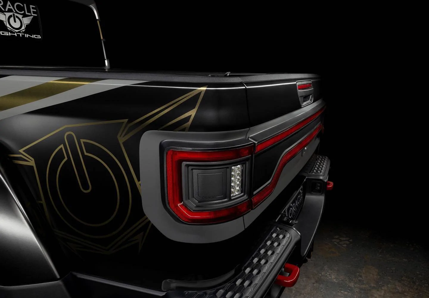 Jeep Gladiator GROUPBUY: RACETRACK STYLE LED TAILGATE LIGHT FOR JEEP GLADIATOR JT gladitator_tail_gate_Oracle_LED_panel