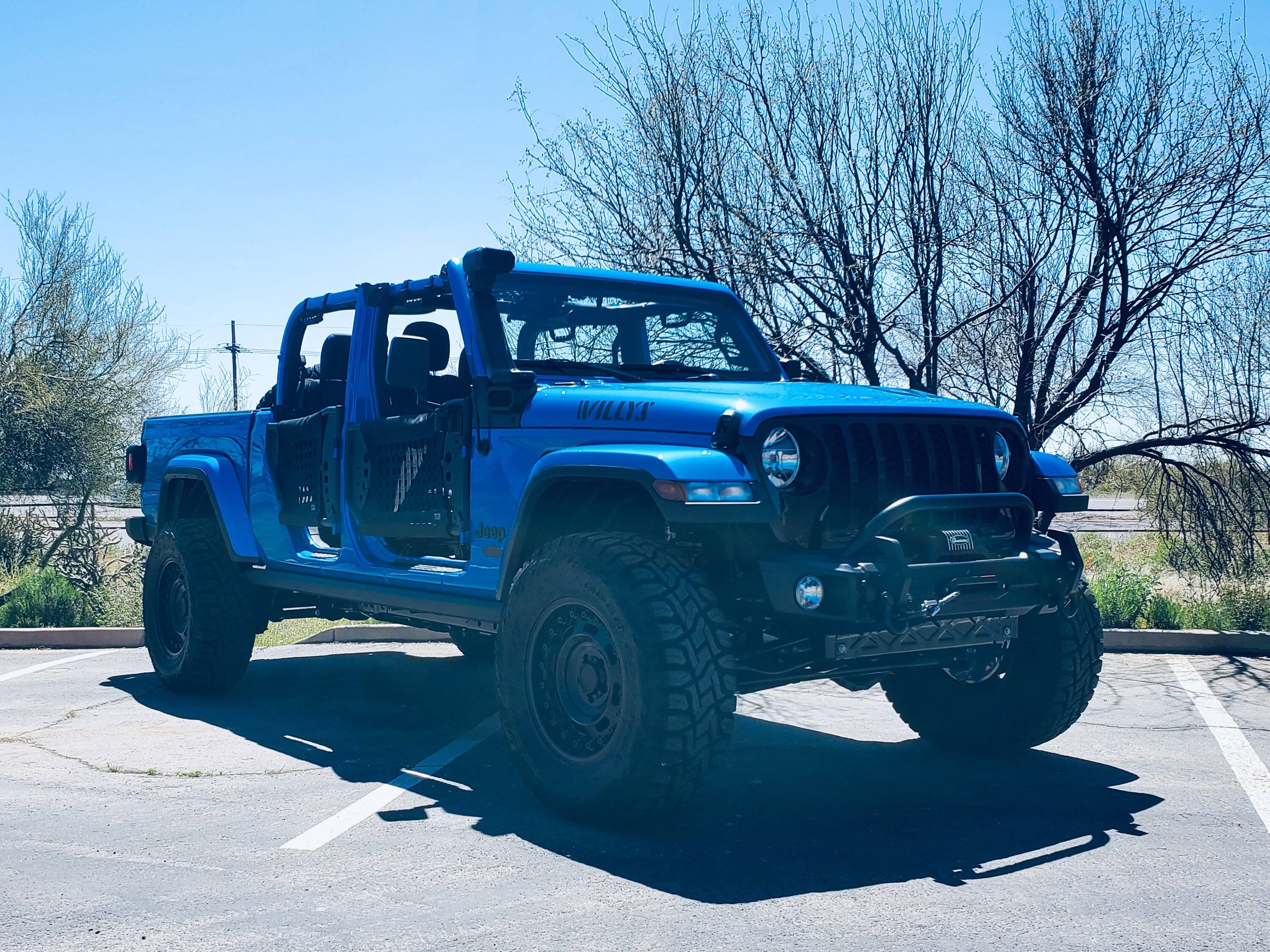 Jeep Gladiator Dang I cut too much installing my snorkel!! 1F5033C6-2300-410F-9E92-1BF506B23EFB