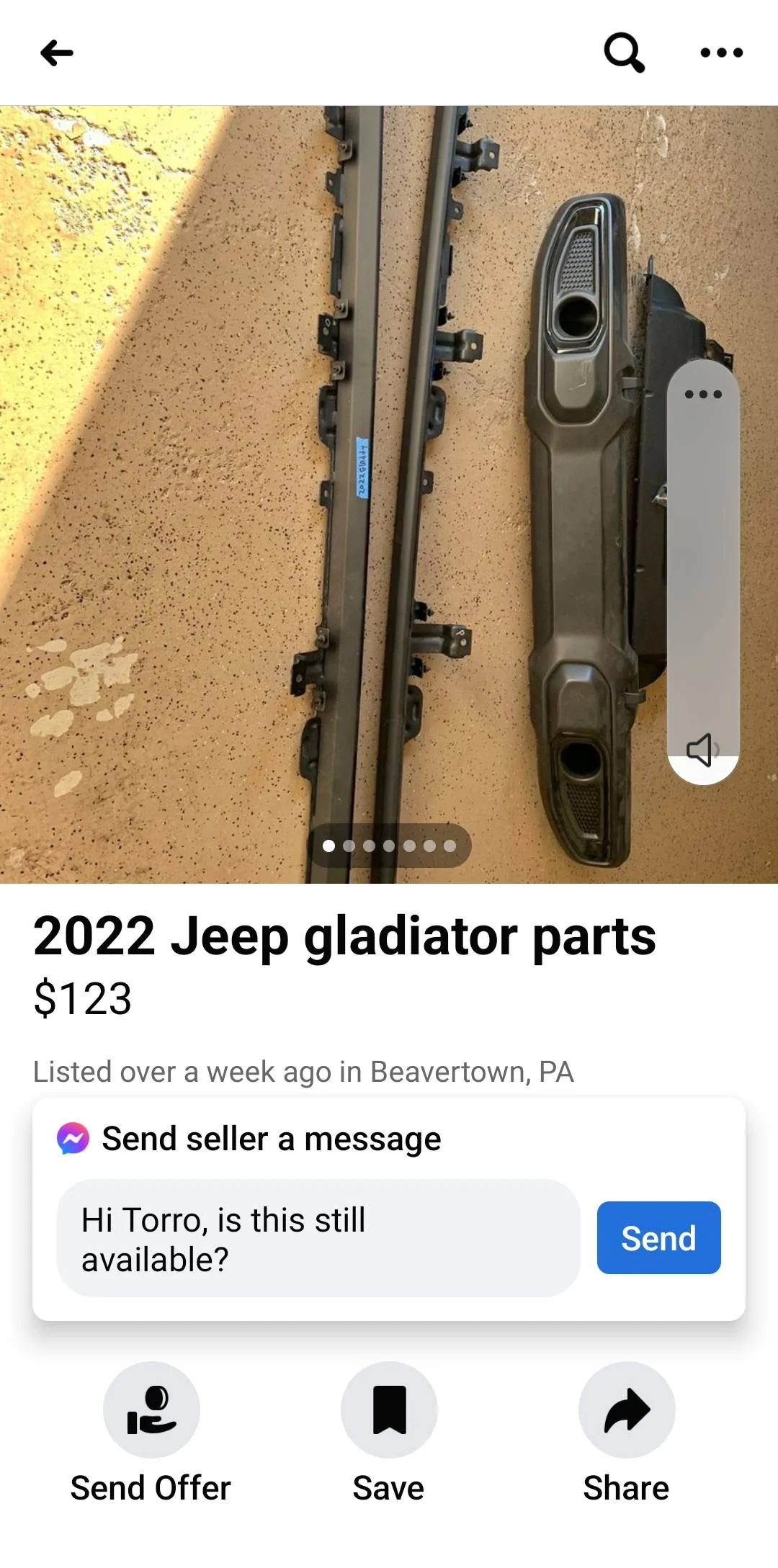 Jeep Gladiator Bumper Repair or Replace? Screenshot_20230428_111424_Facebook