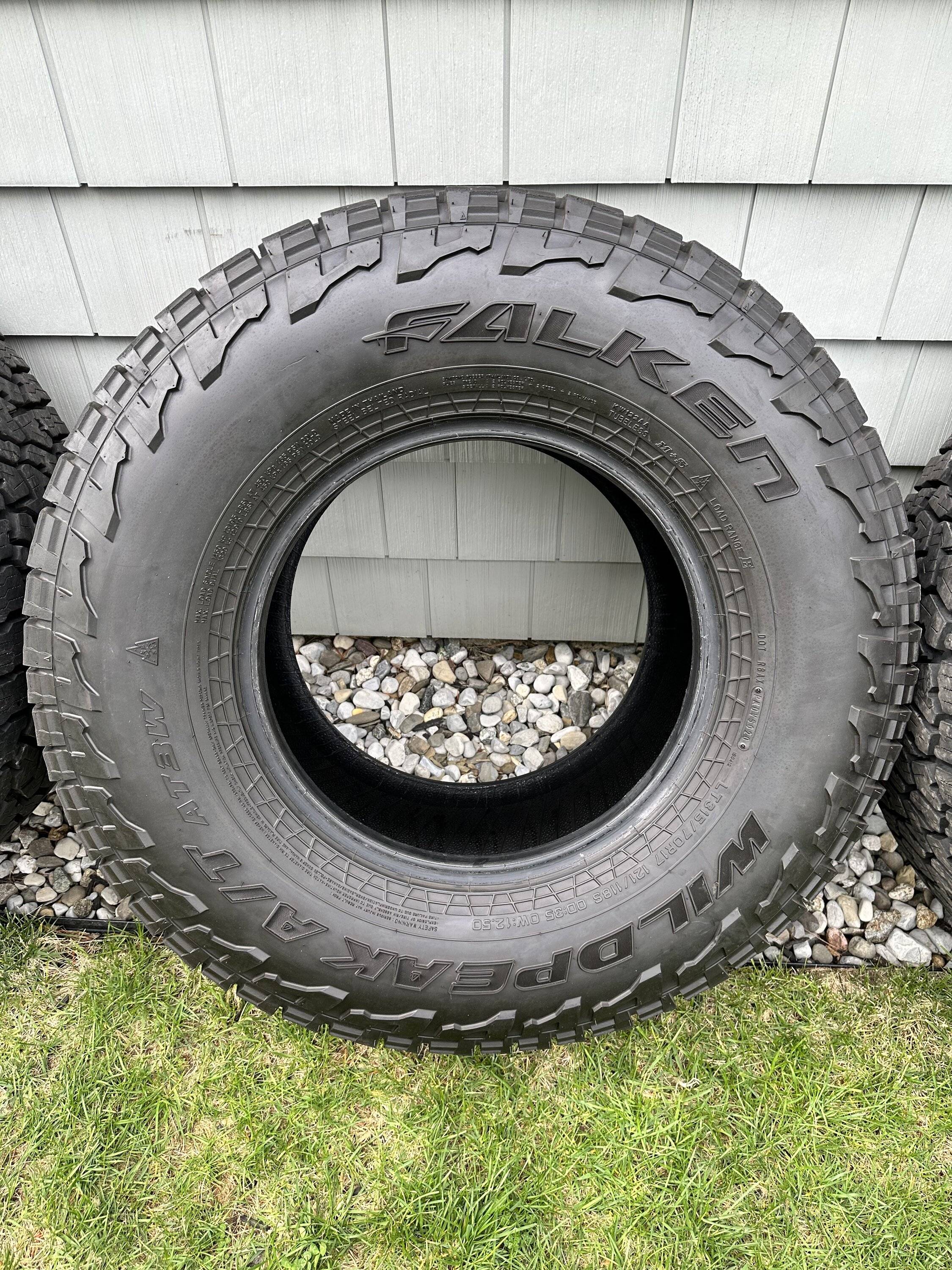 Jeep Gladiator Price Drop: Falken Wildpeak A/T3W 315/70r17 (35x12.5r17 Equivalent) - Set of 4 Tires Only IMG_4559