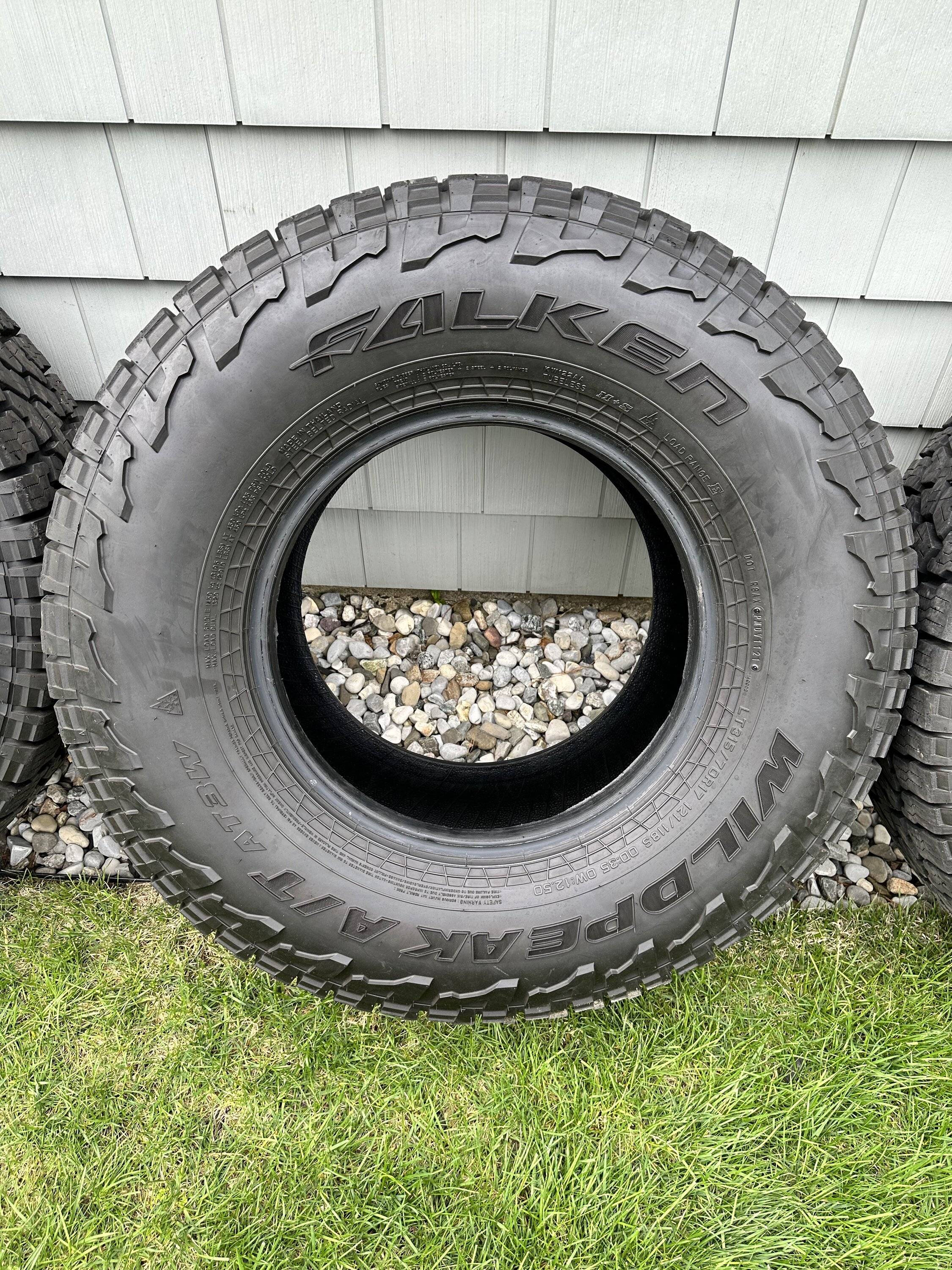 Jeep Gladiator Price Drop: Falken Wildpeak A/T3W 315/70r17 (35x12.5r17 Equivalent) - Set of 4 Tires Only IMG_4562