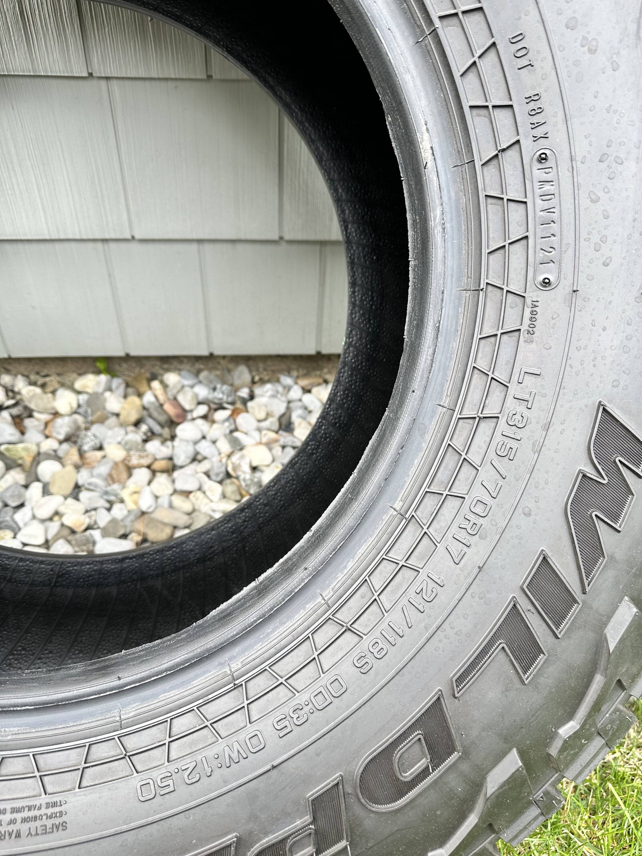 Jeep Gladiator Price Drop: Falken Wildpeak A/T3W 315/70r17 (35x12.5r17 Equivalent) - Set of 4 Tires Only IMG_4564
